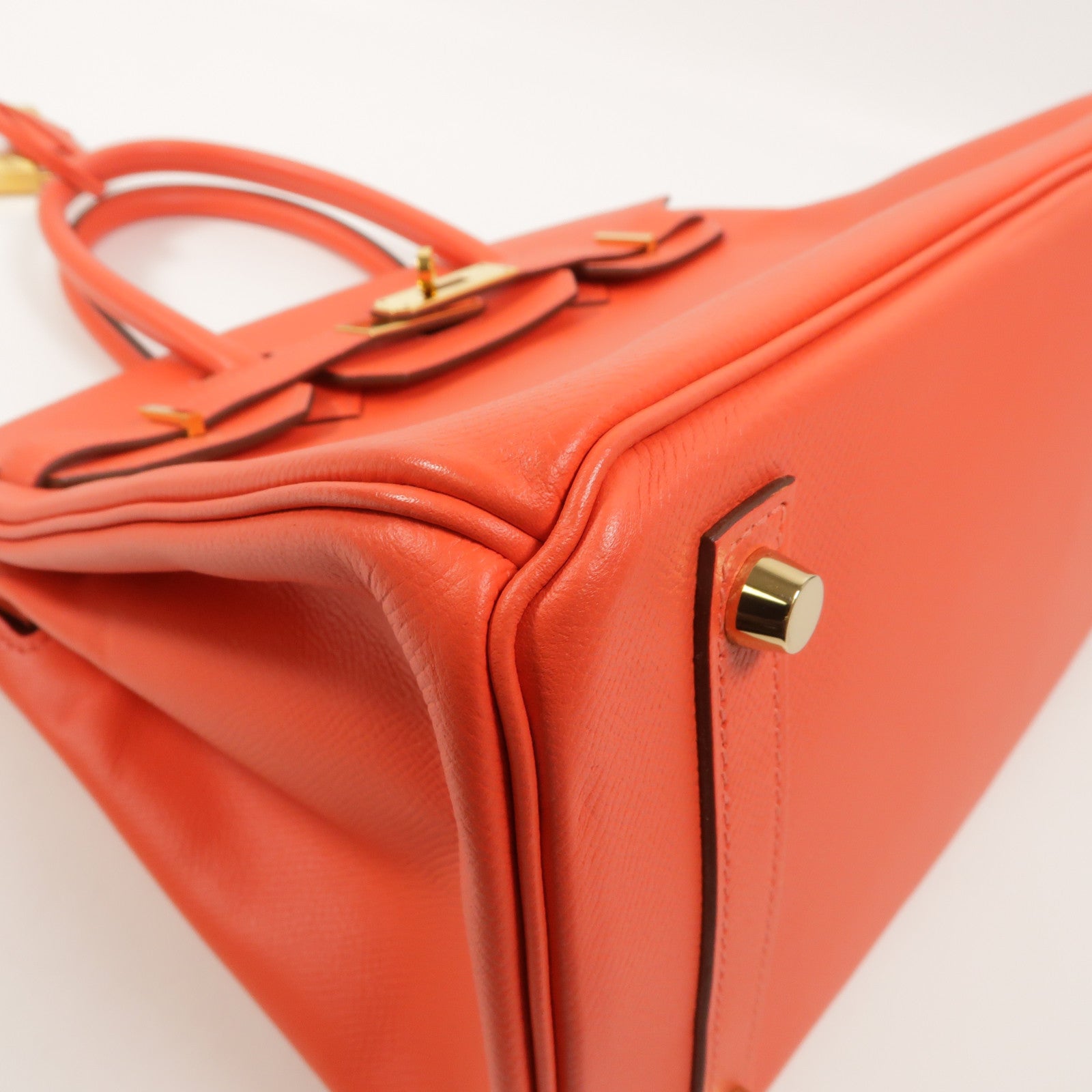 HERMES Epsom皮革Birkin 30手挽袋Rose Jaipur