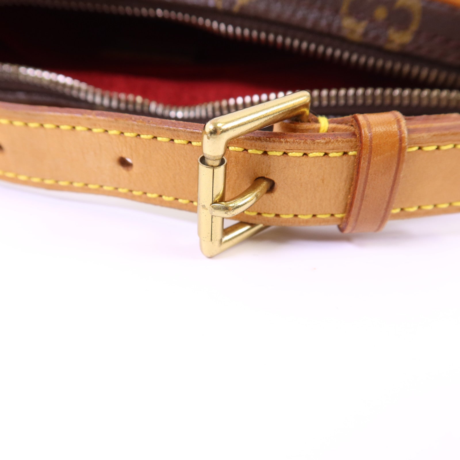 LOUIS VUITTON Monogram Pochette Croissant金扣肩背袋