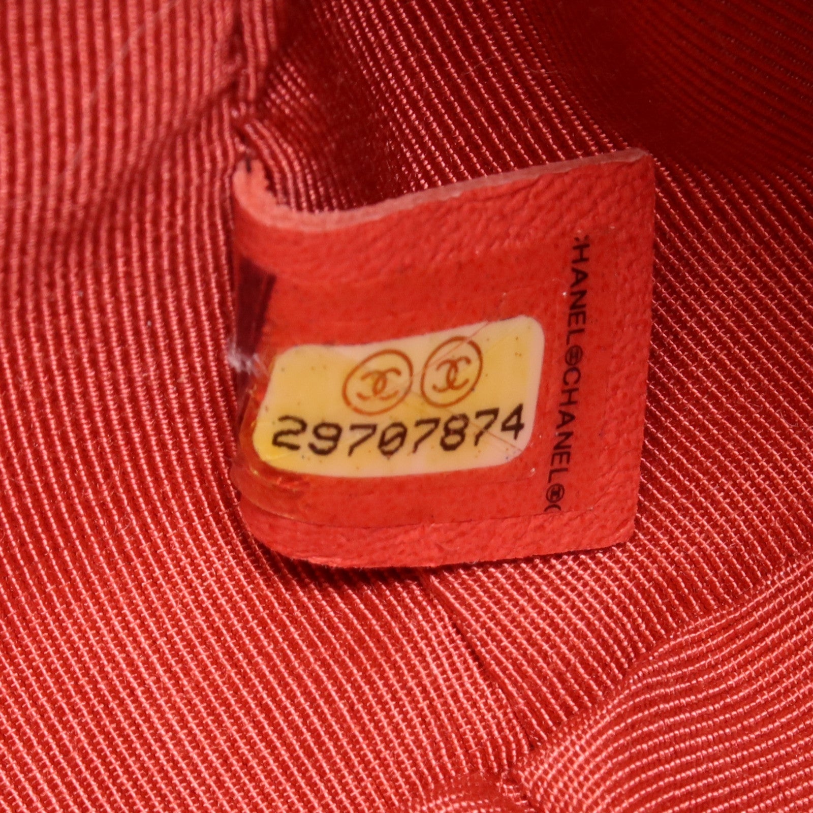 CHANEL 牛皮皮革Chain Shoulder金扣手挽肩背兩用袋