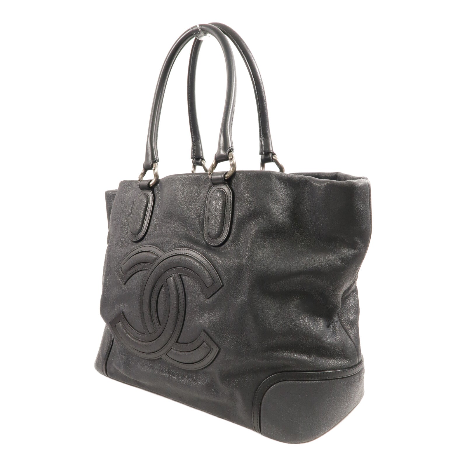 CHANEL 牛皮皮革Totebag手挽袋