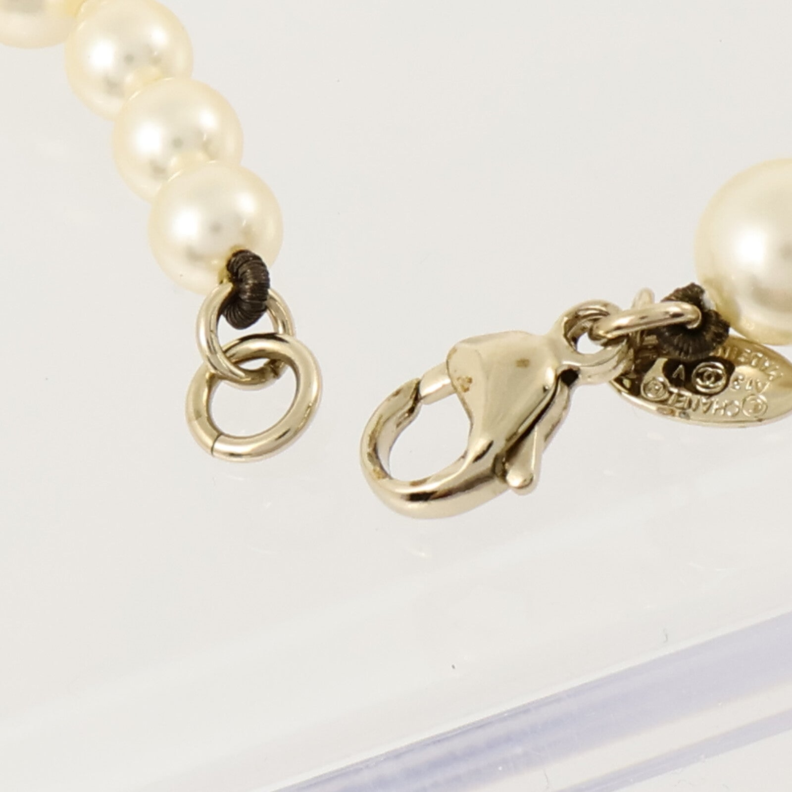 CHANEL PVC/j金屬Necklace項鏈