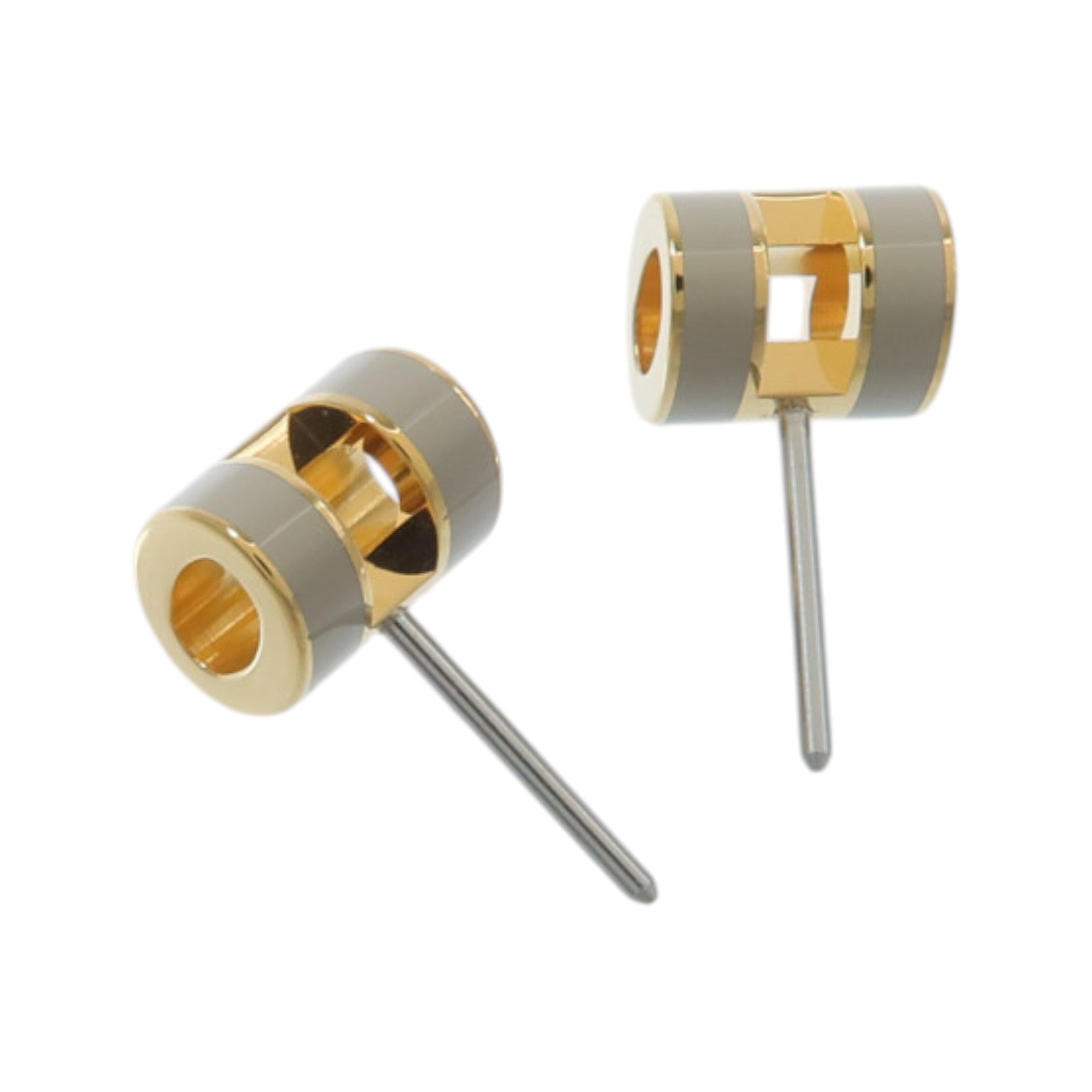 HERMES 金屬/琺瑯Mini Pop H Earrings耳環