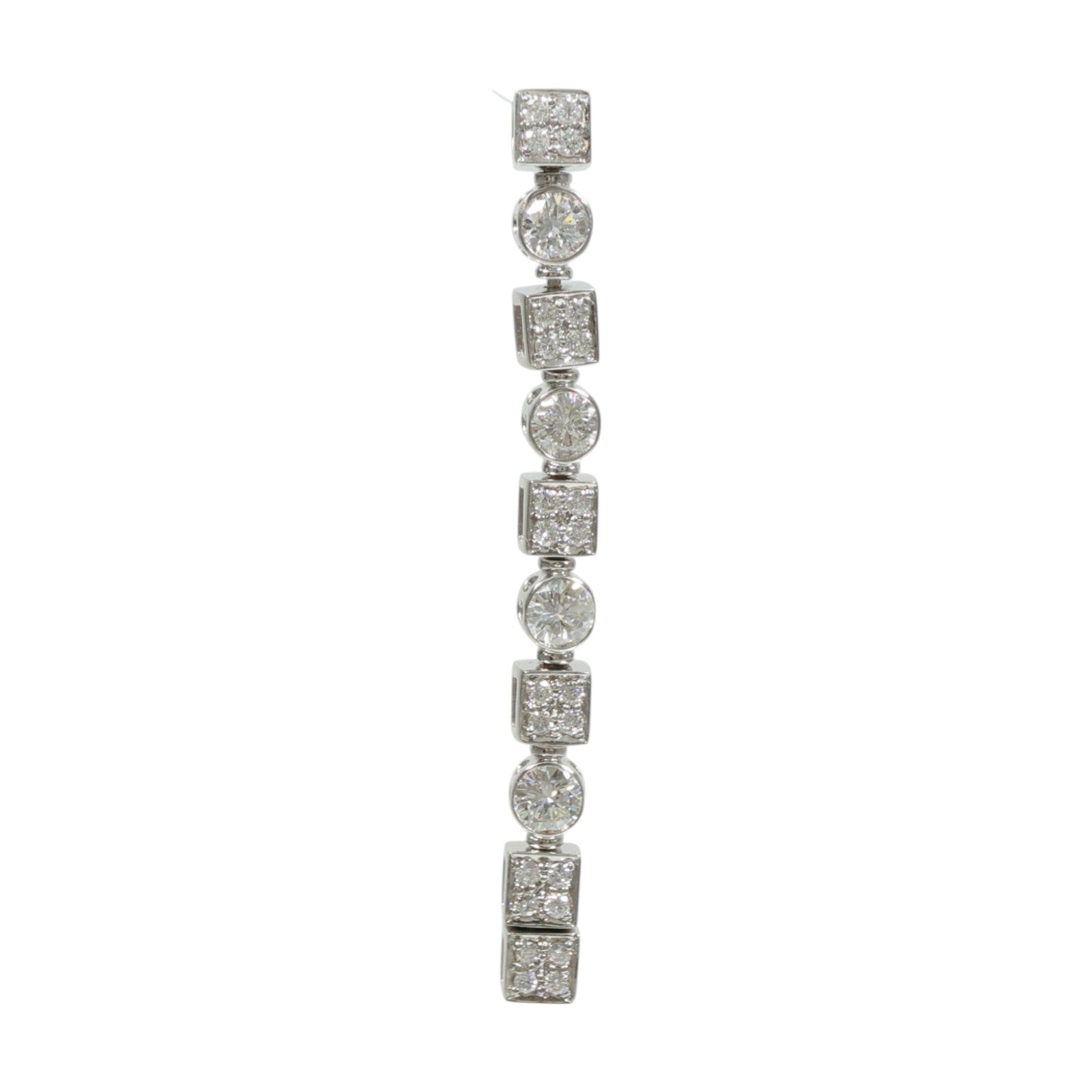 JEWELRY 18K白金Diamond Pendant鑽石吊墜