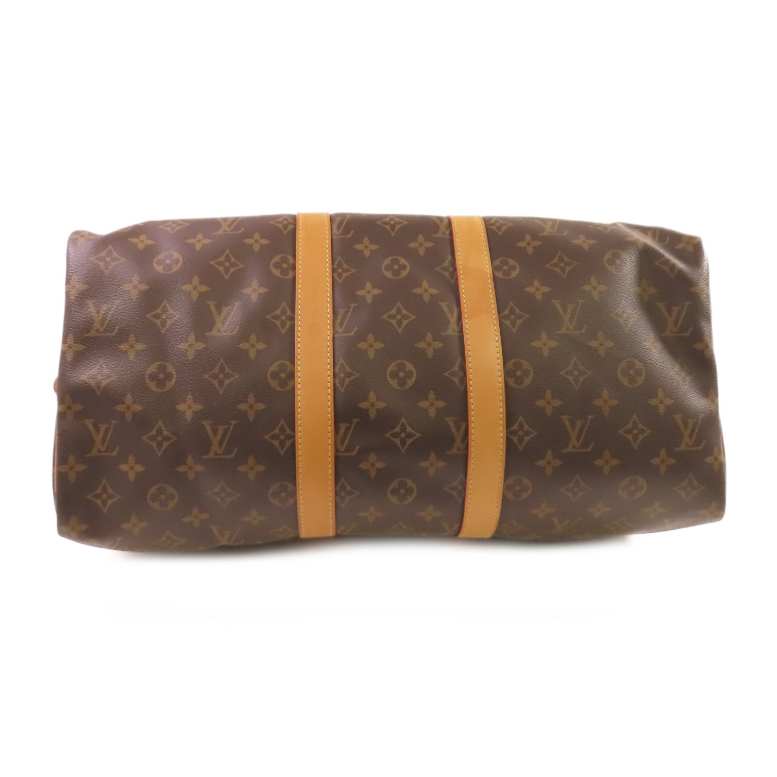 LOUIS VUITTON Monogram Keepall 45 Bandouliere 2Way Shoulder Bag金扣手挽肩背兩用袋啡色