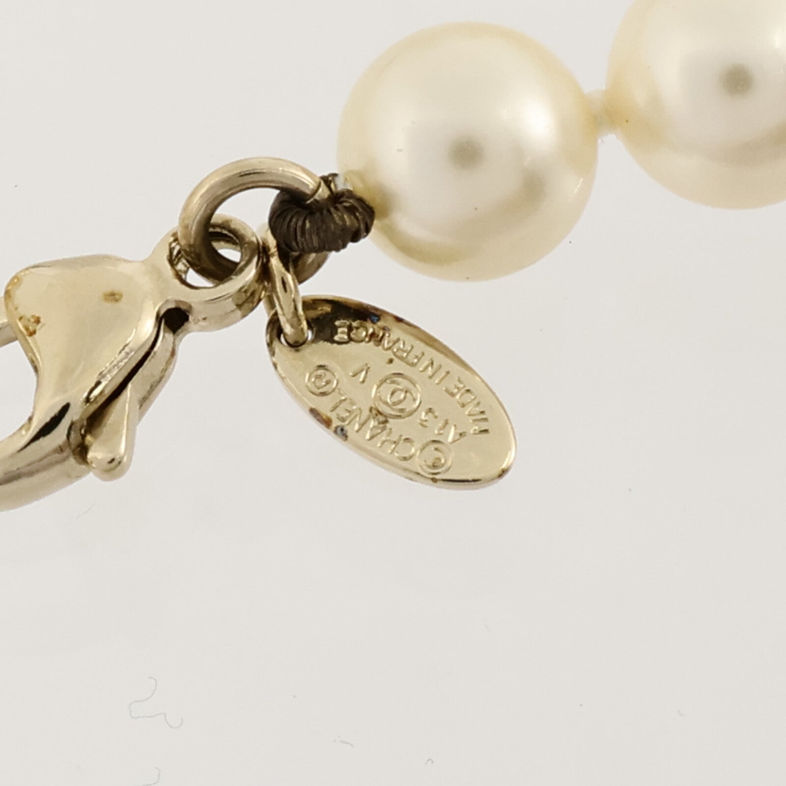 CHANEL PVC/j金屬Necklace項鏈