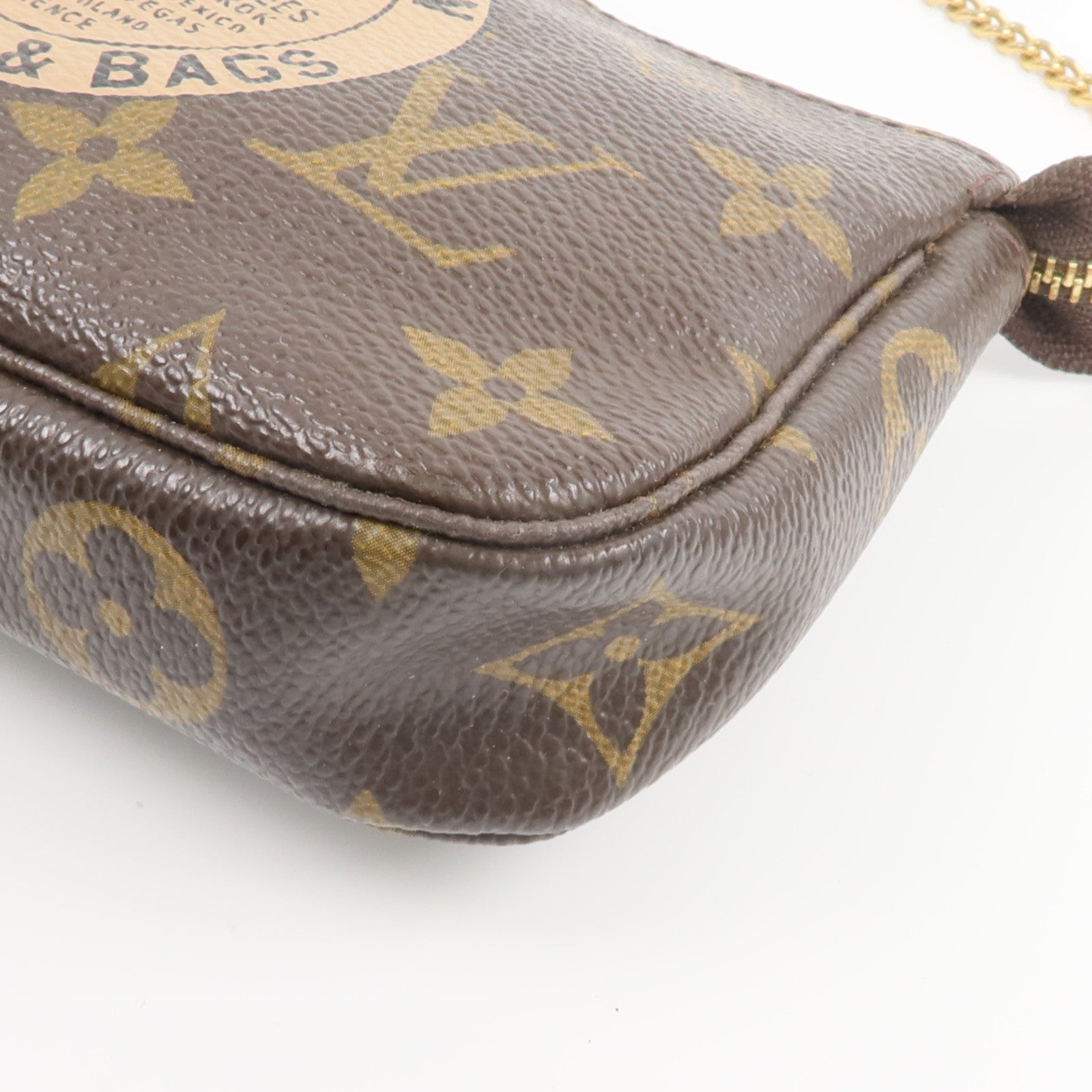LOUIS VUITTON Monogram Mini Pochette Accessoires手挽袋