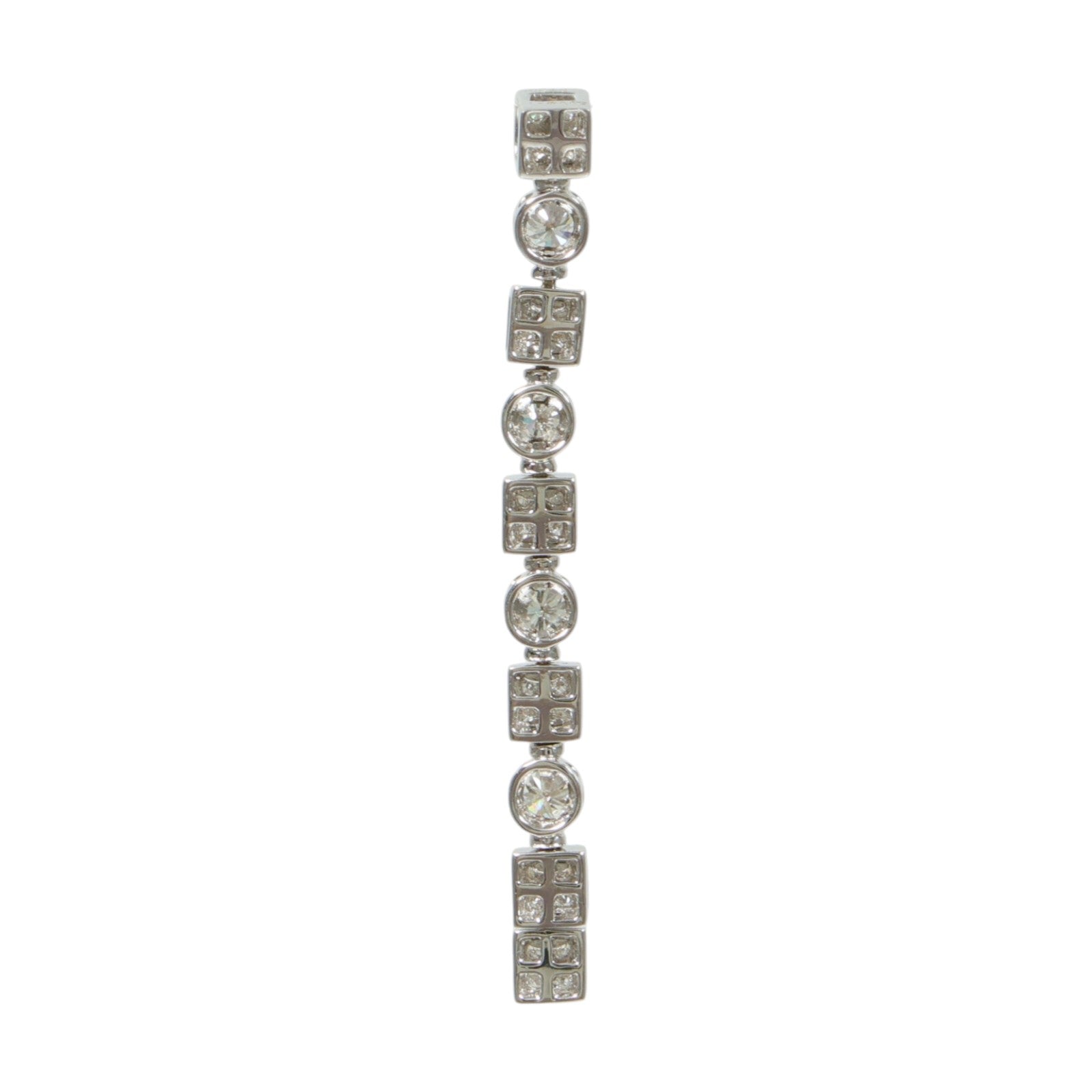 JEWELRY 18K白金Diamond Pendant鑽石吊墜
