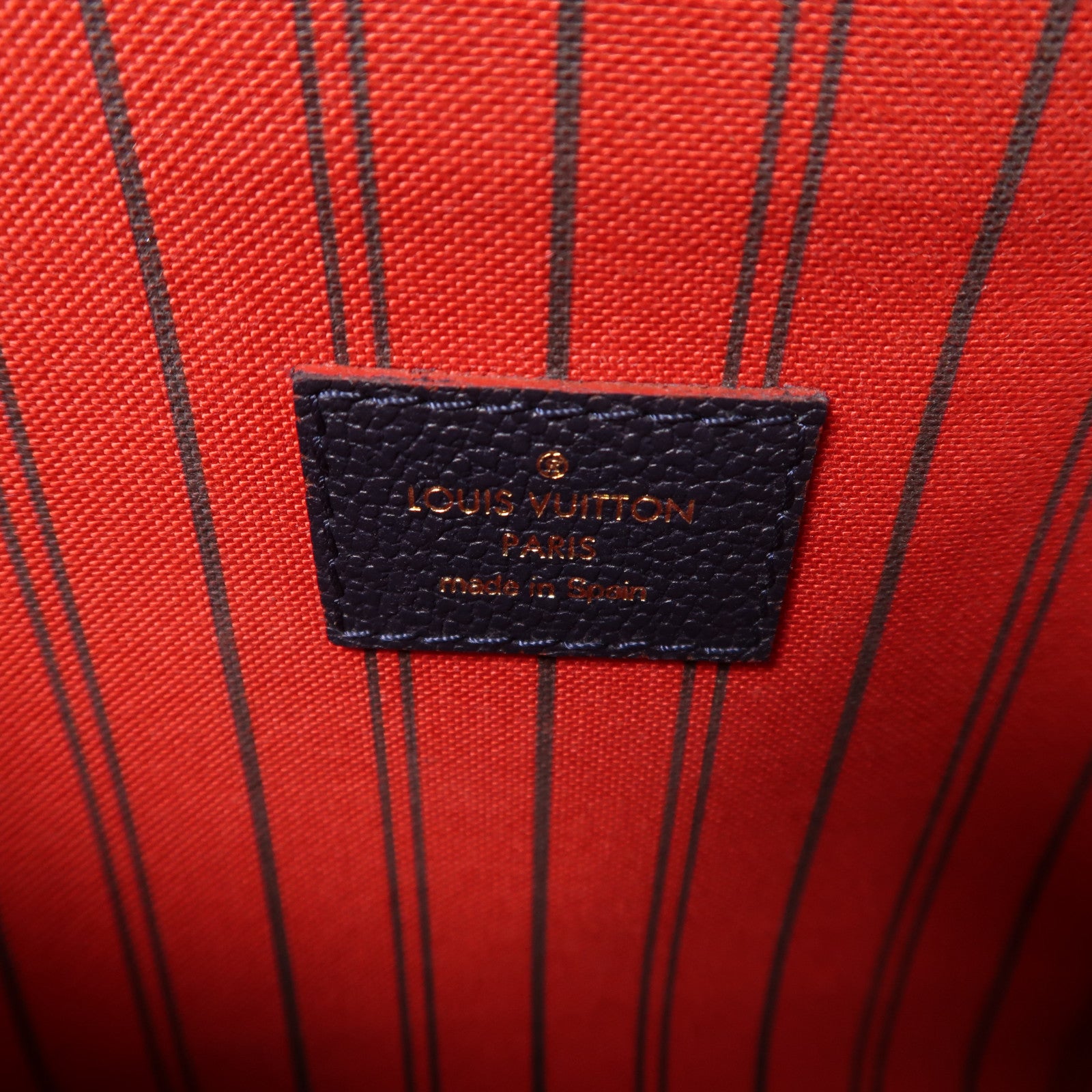 LOUIS VUITTON Monogram Empreinte Pochette Metis金扣手挽肩背兩用袋