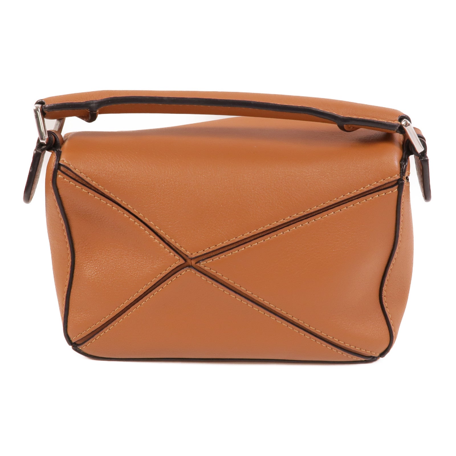 LOEWE 牛皮皮革Mini Puzzle手挽肩背兩用袋