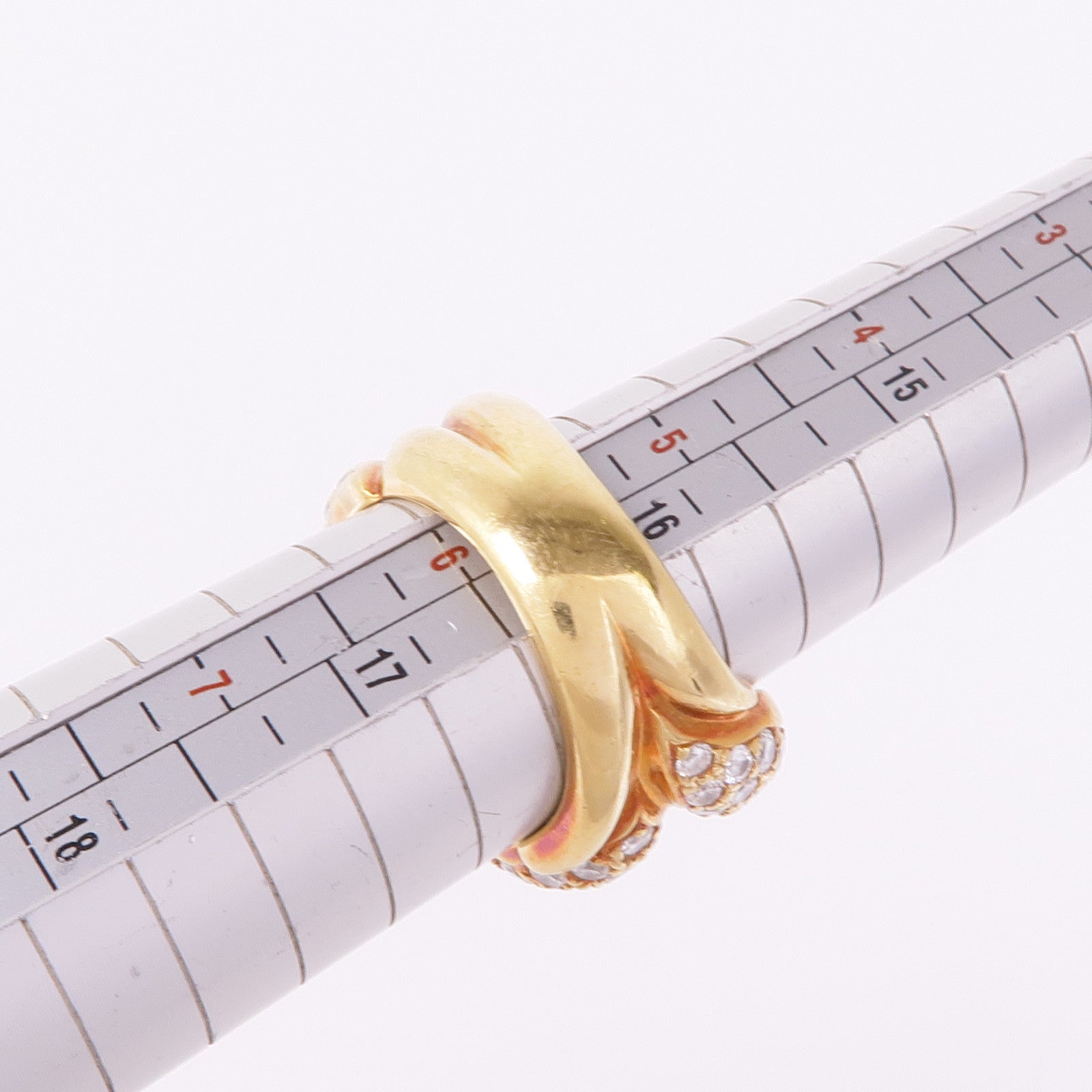 JEWELRY 18K黃金Diamond Ring鑽石戒指US#5.75