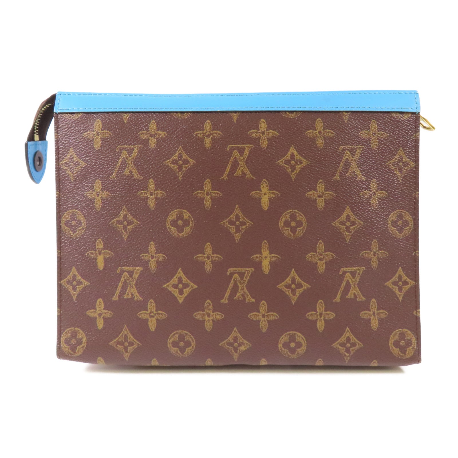 LOUIS VUITTON Monogram Pochette Voyage MM金扣手拿包