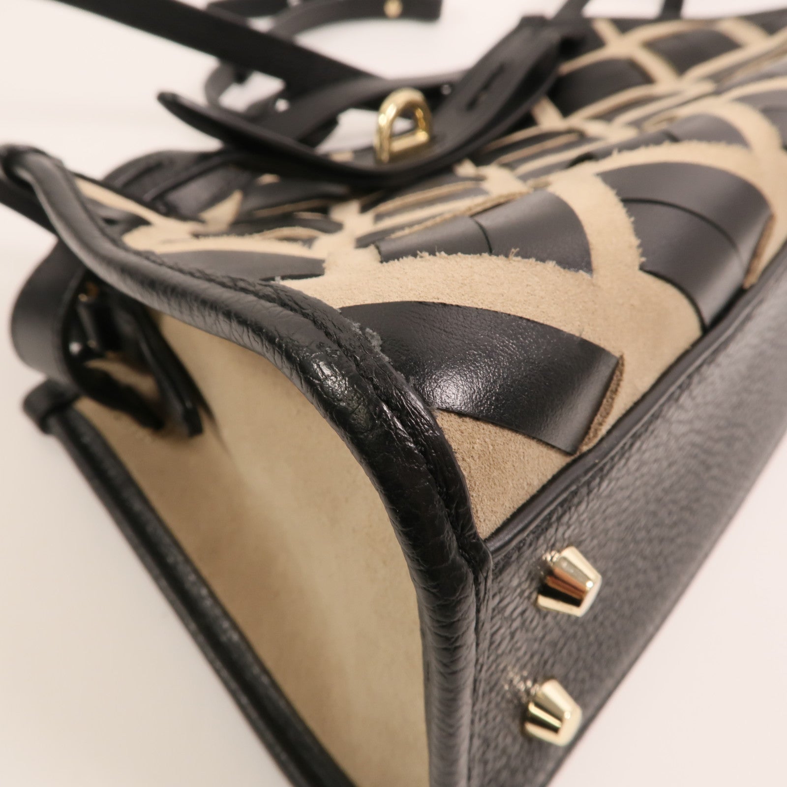 Furla 牛皮皮革Shoulder Bag金扣肩背袋