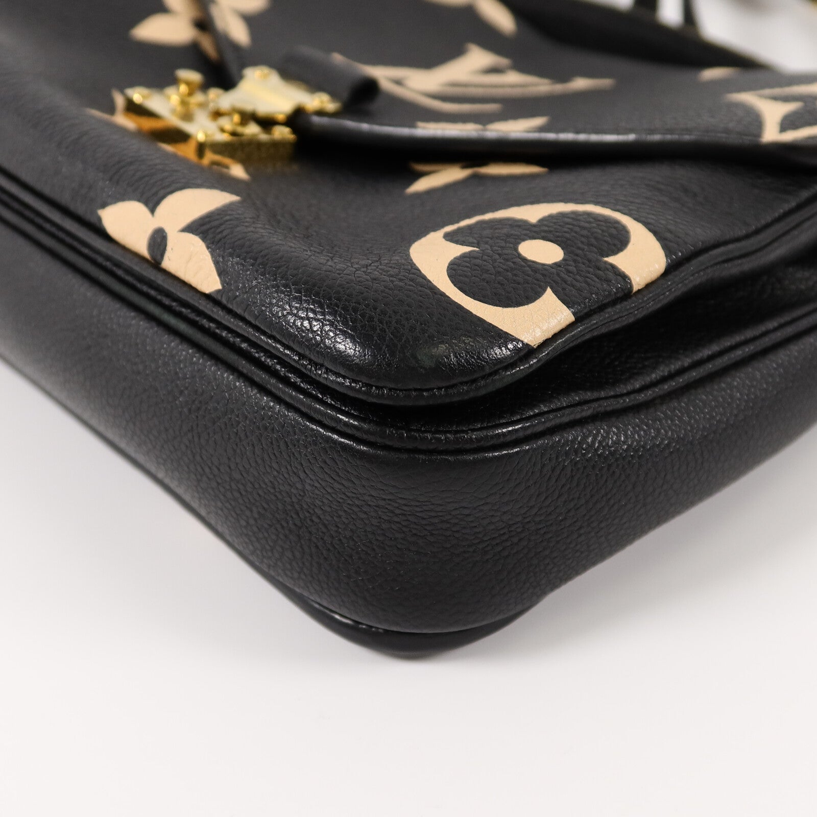 LOUIS VUITTON Monogram Empreinte Pochette Metis手挽肩背兩用袋