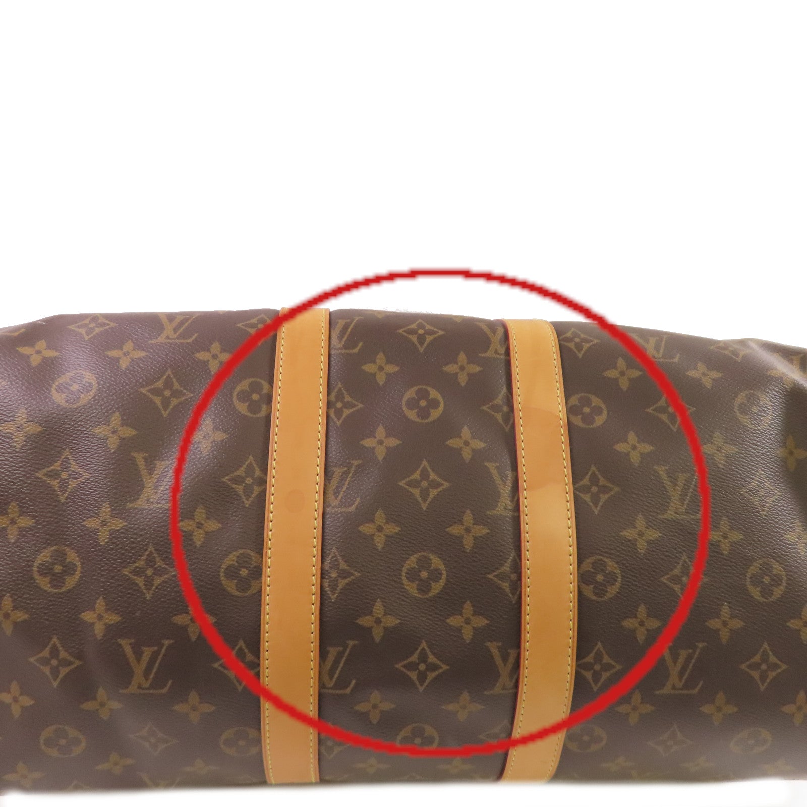 LOUIS VUITTON Monogram Keepall 45 Bandouliere 2Way Shoulder Bag金扣手挽肩背兩用袋啡色