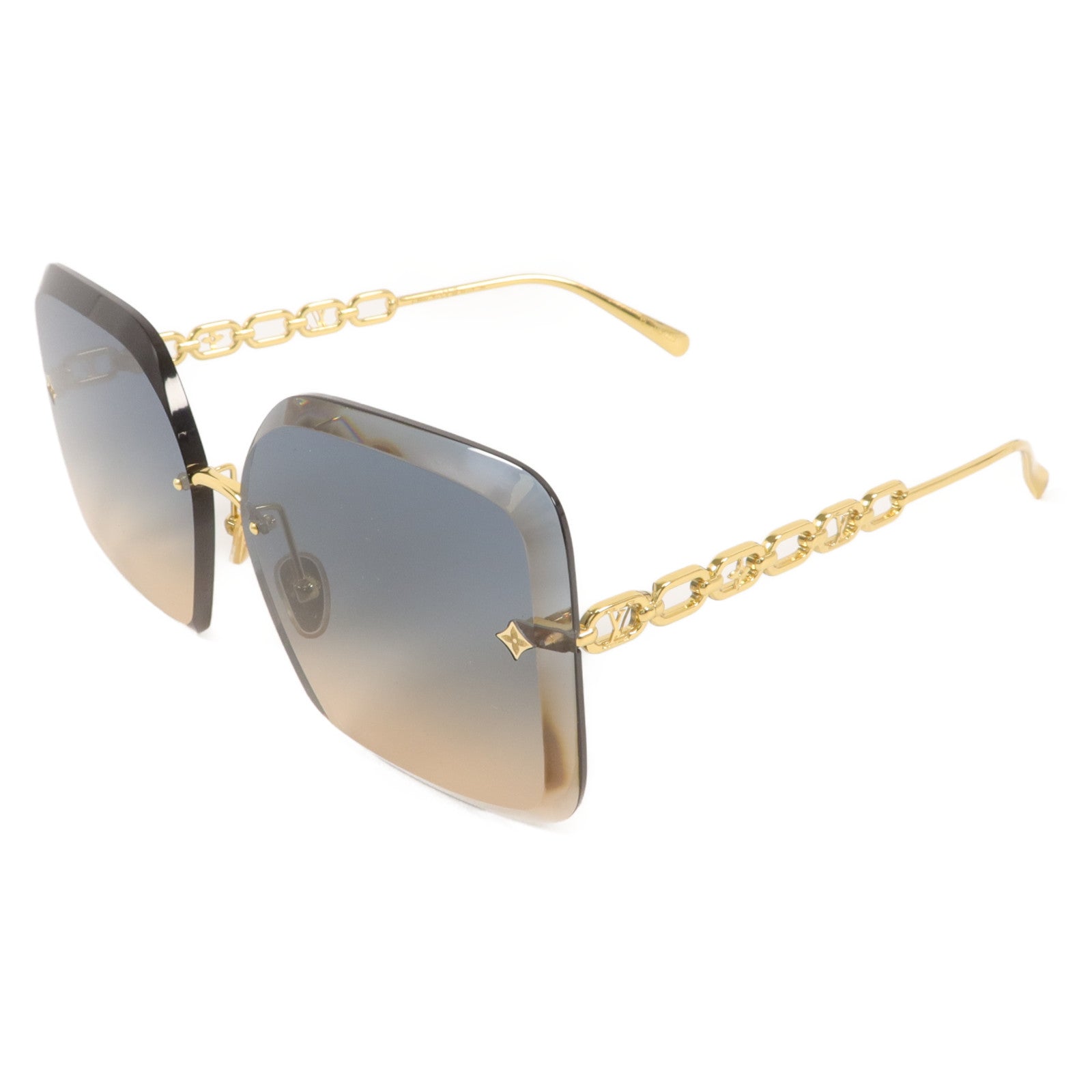 LOUIS VUITTON 金屬/PVC Jewel Square Sunglasses太陽眼鏡