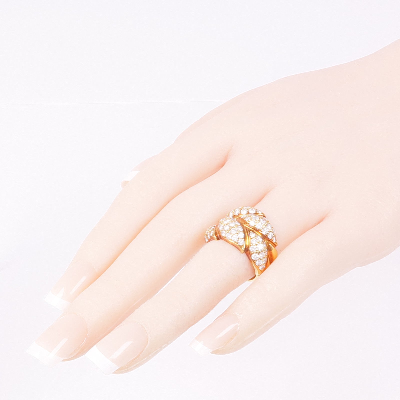 JEWELRY 18K黃金Diamond Ring鑽石戒指US#5.75