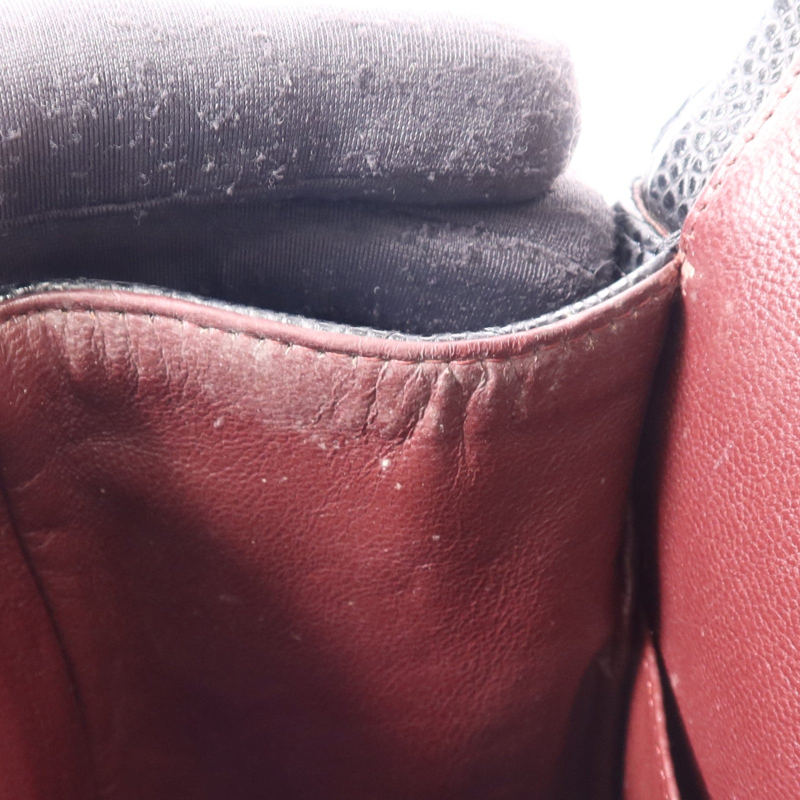 CHANEL 牛皮皮革Maxi Classic銀扣鏈帶肩背袋