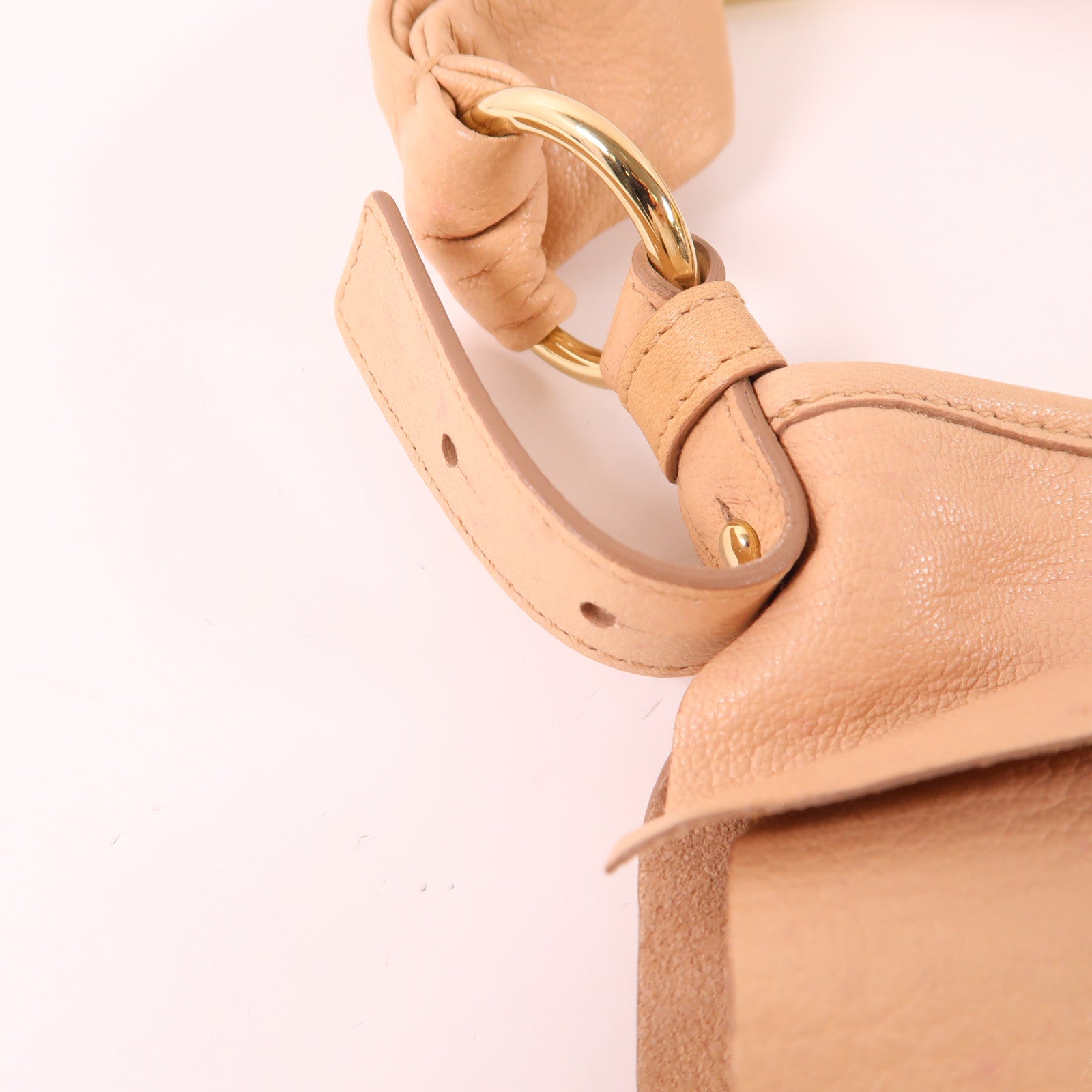 YVES SAINT LAURENT 皮革Saint Tropez Bag金扣手挽袋