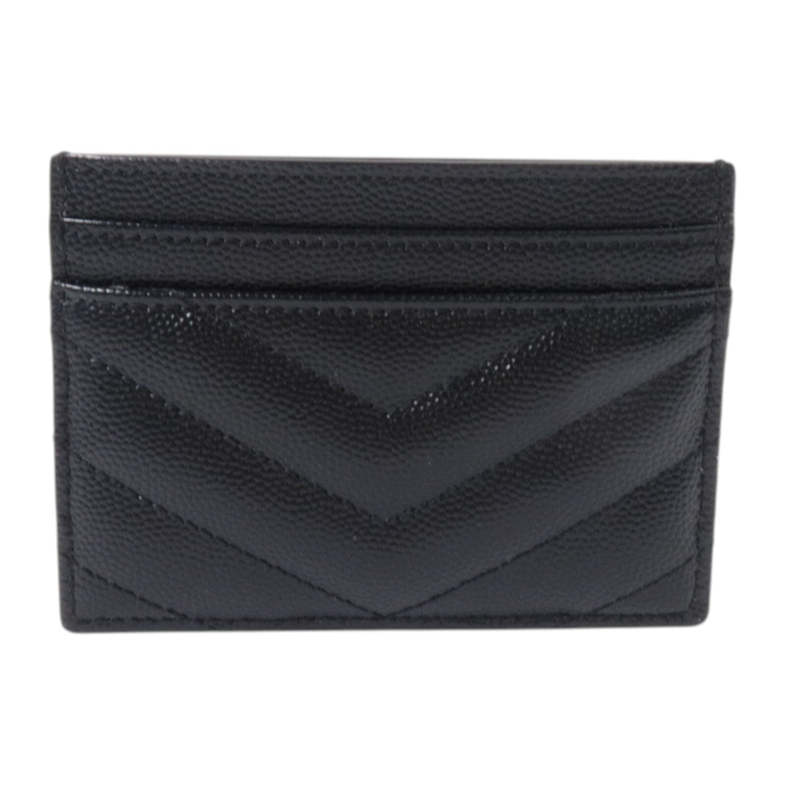 SAINT LAURENT 牛皮皮革Cassadre Matelasse Card Case卡片套