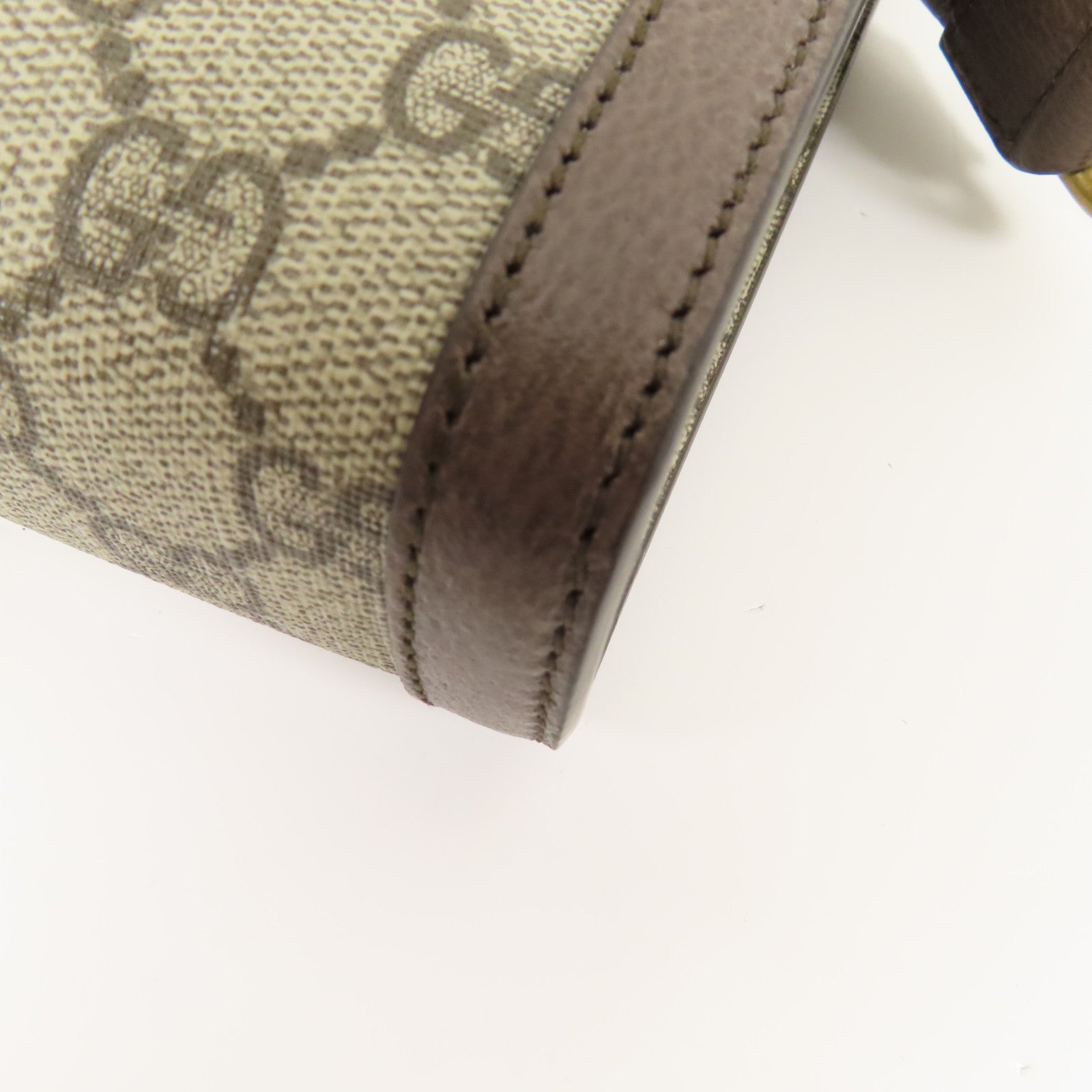 GUCCI GG GHW Ophidia Small Shoulder Bag 795467 96IWT 8745 Coated Canvas Brown