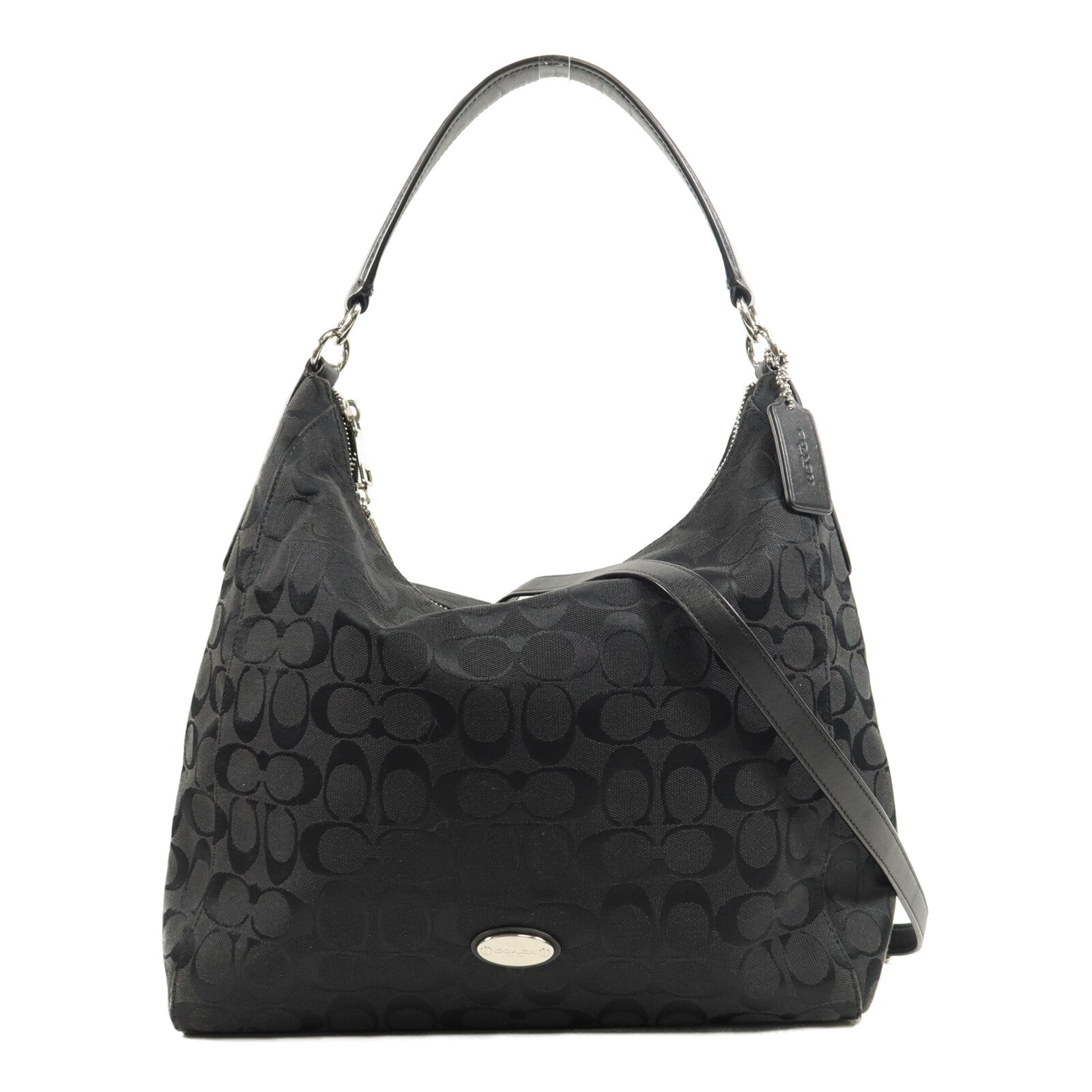COACH 帆布2 Way Shoulder手挽肩背兩用袋
