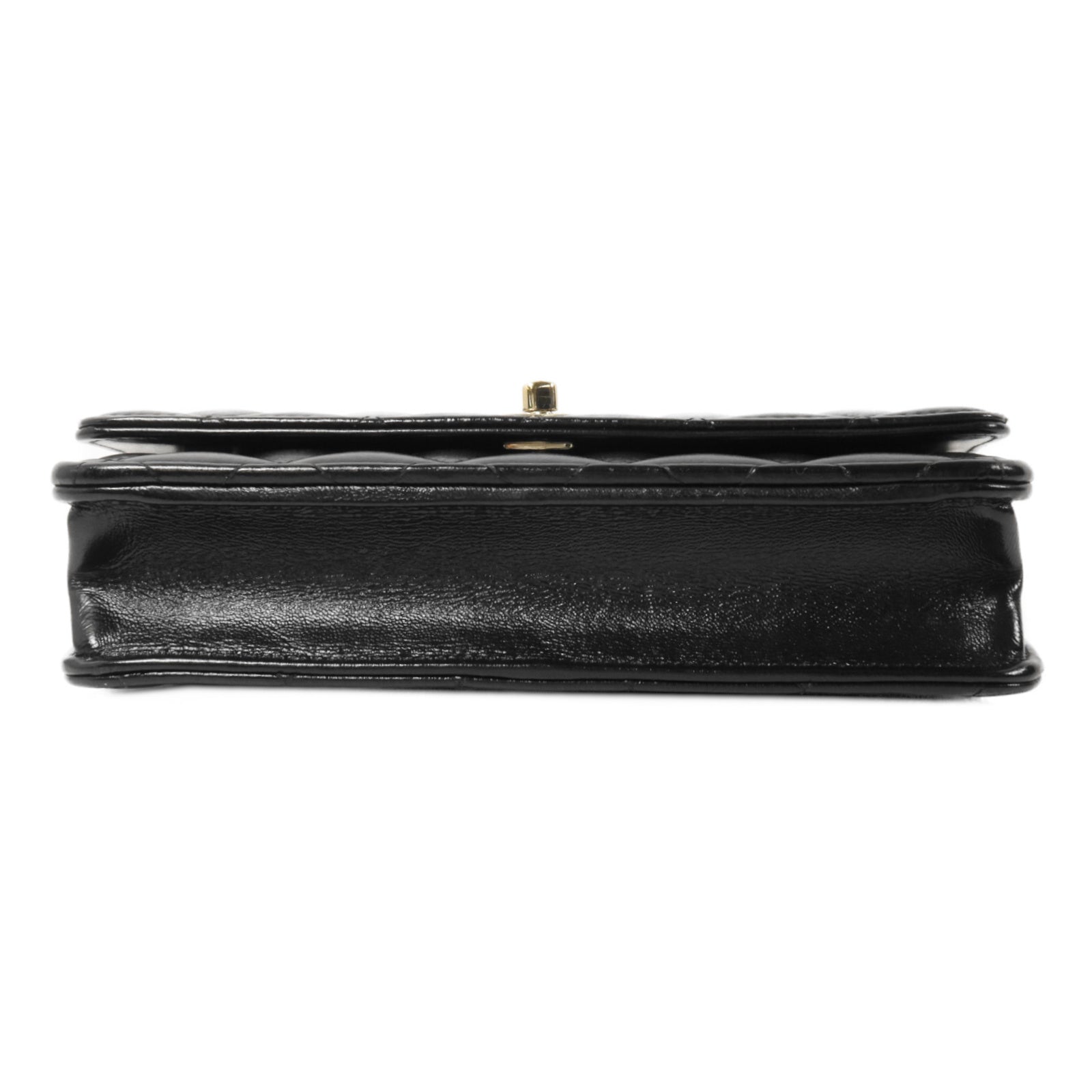 CHANEL 羊皮皮革Wallet On Chain鏈帶肩背袋