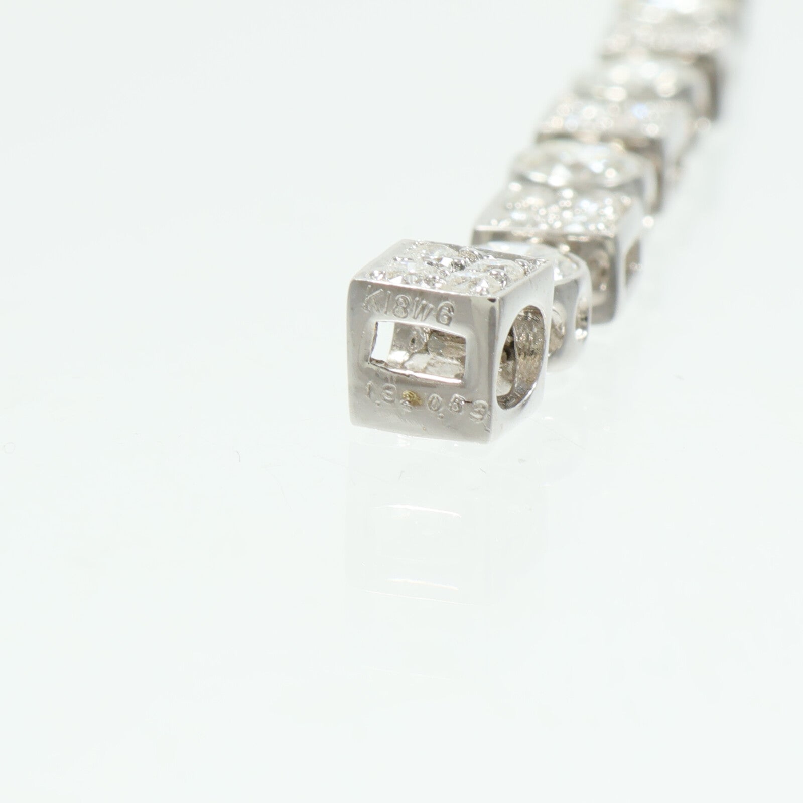 JEWELRY 18K白金Diamond Pendant鑽石吊墜