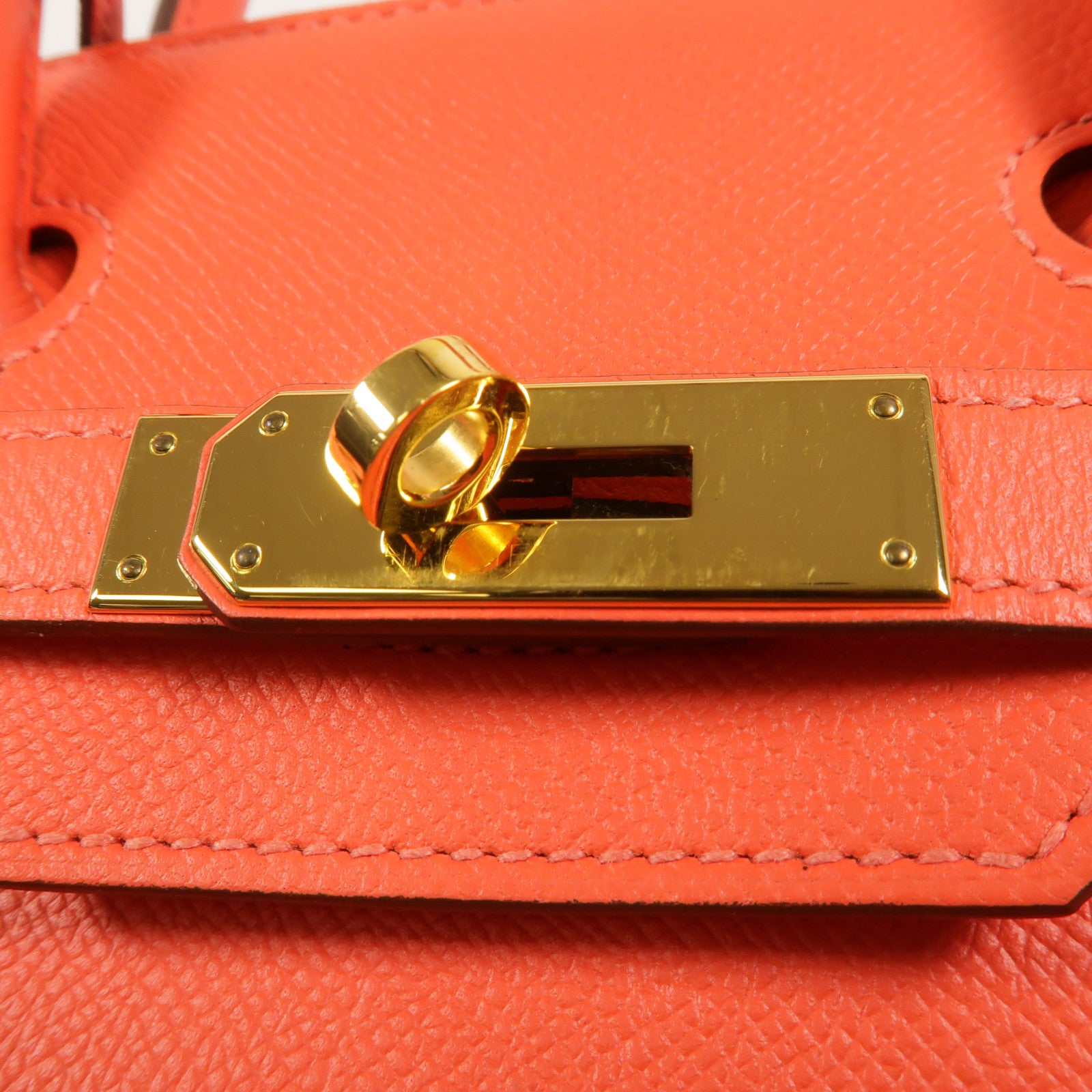 HERMES Epsom皮革Birkin 30手挽袋Rose Jaipur