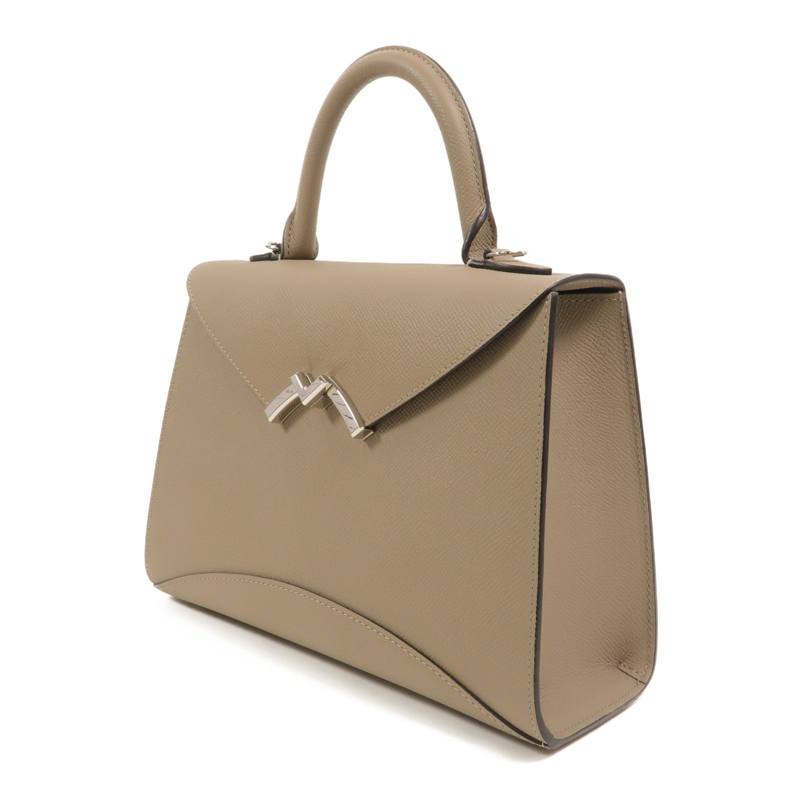 SELECTION 牛皮皮革Moynat Gabrielle PM手挽肩背兩用袋