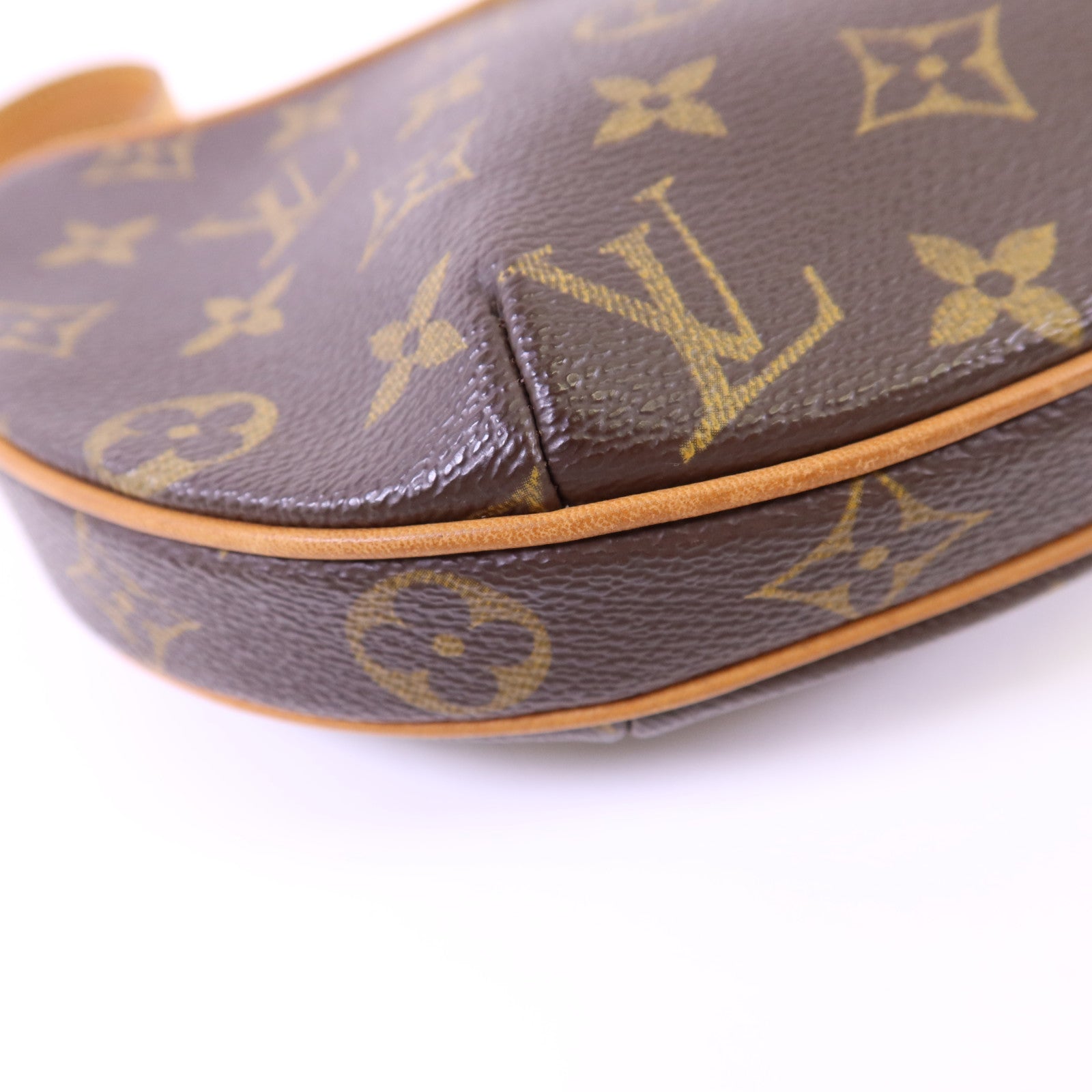LOUIS VUITTON Monogram Pochette Croissant金扣肩背袋
