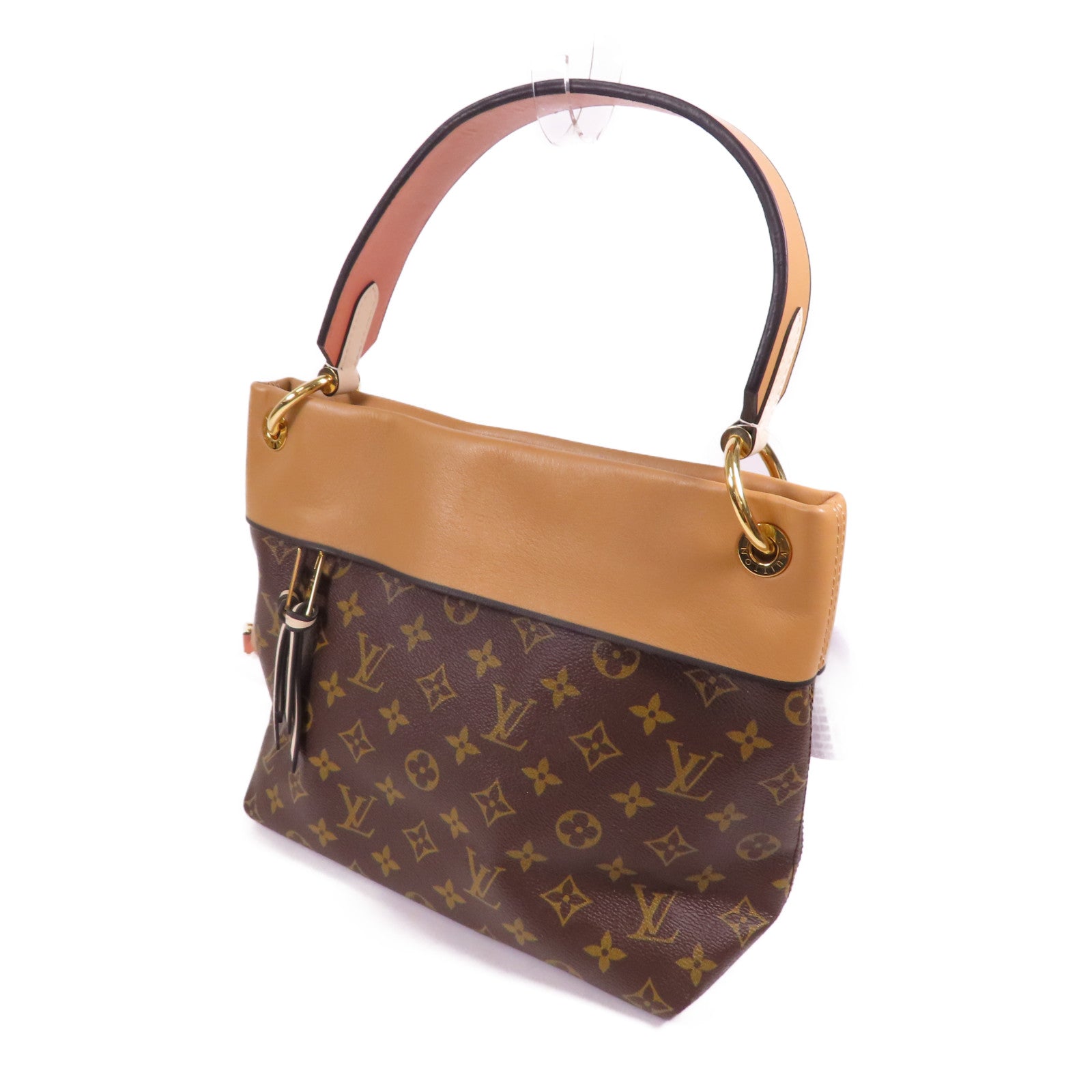 LOUIS VUITTON Monogram Tuileries Besace金扣手挽肩背兩用袋