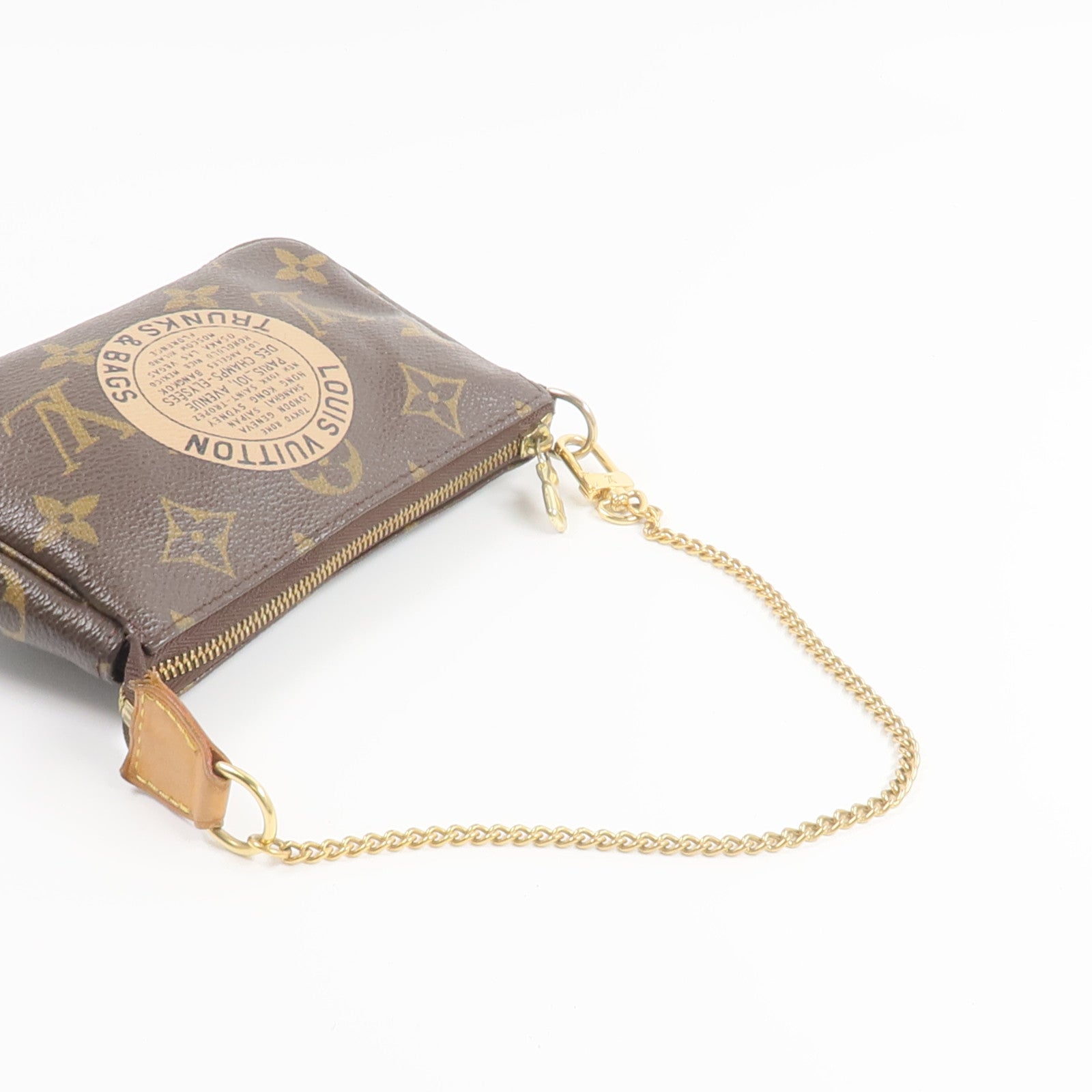 LOUIS VUITTON Monogram Mini Pochette Accessoires手挽袋
