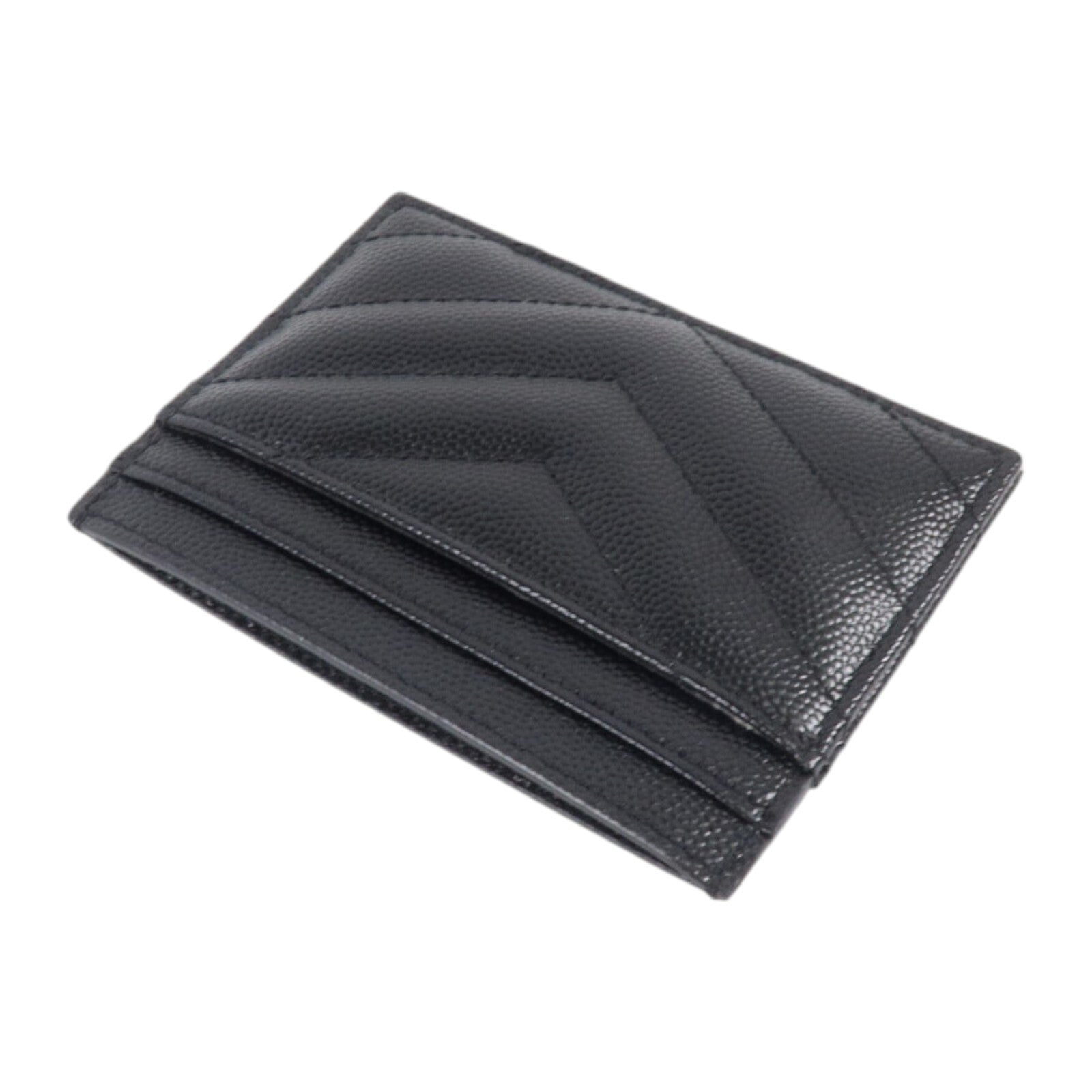 SAINT LAURENT 牛皮皮革Cassadre Matelasse Card Case卡片套