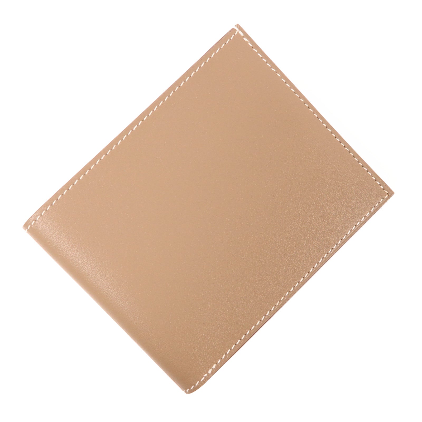 HERMES Swift皮革Citizen Twill Compact Wallet錢包Etoupe