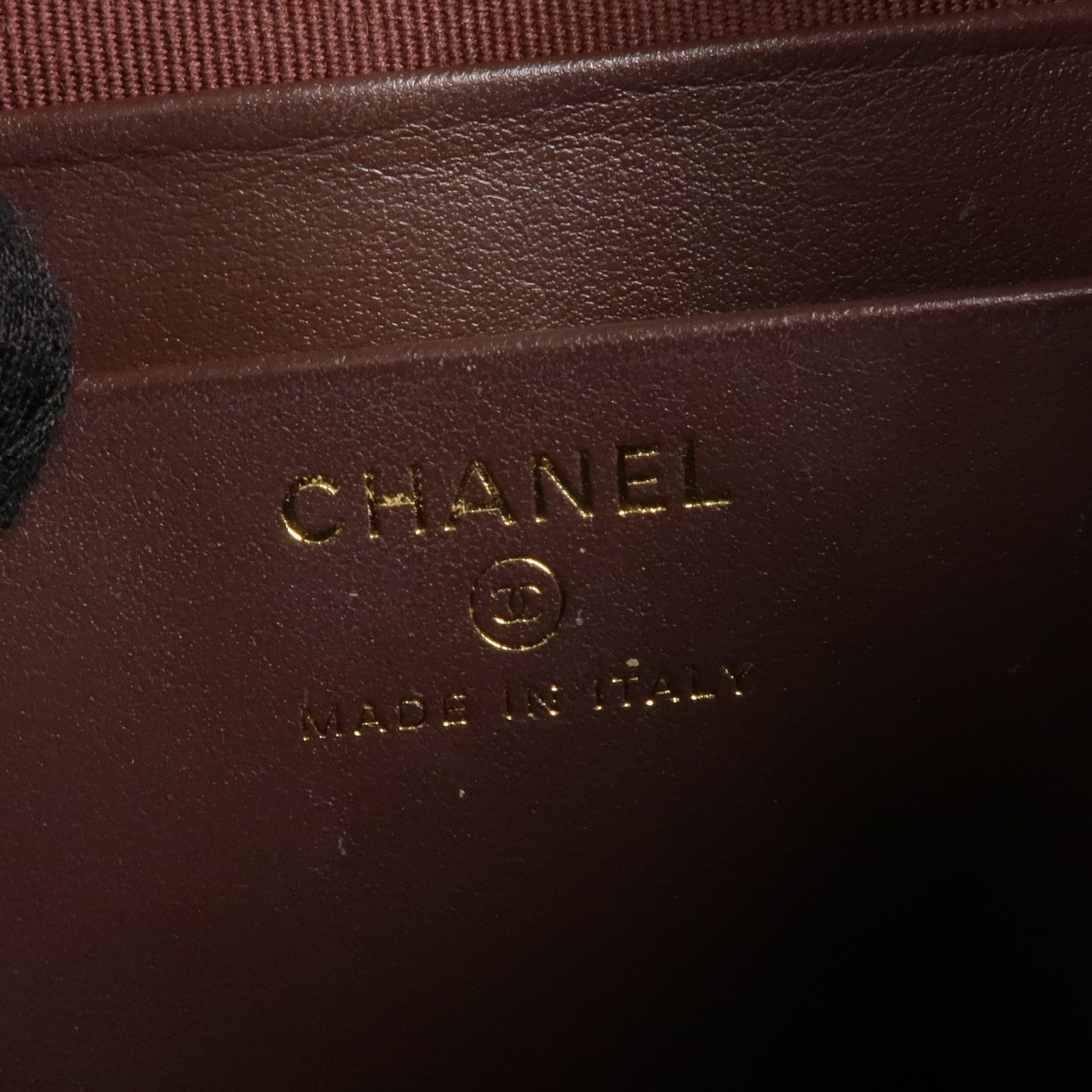 CHANEL 牛皮皮革Chain Shoulder Bag金扣鏈帶肩背袋