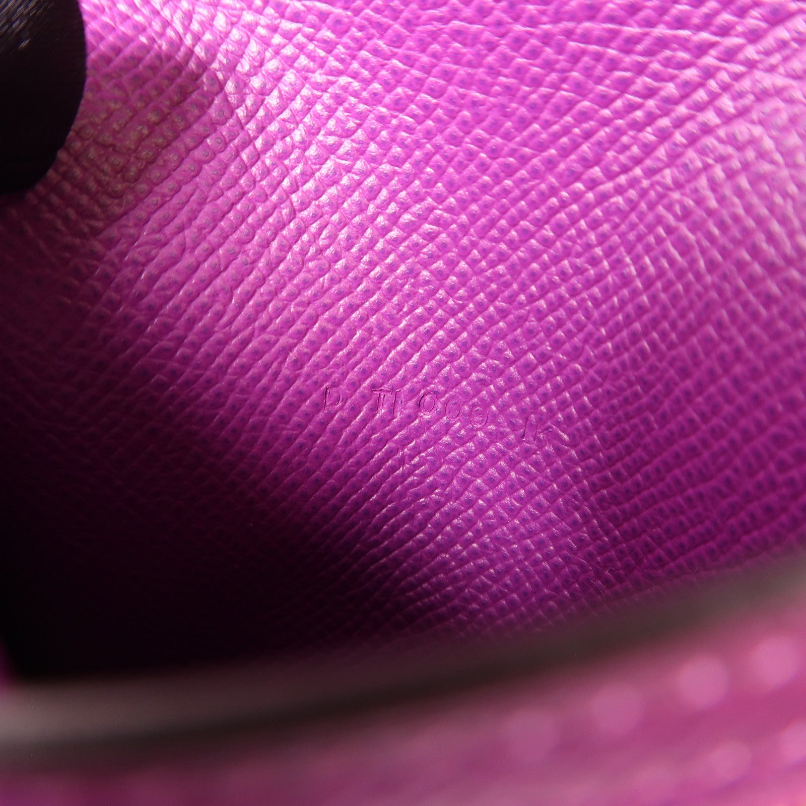 HERMES Epsom皮革Bearn Wallet金扣錢包Anemone