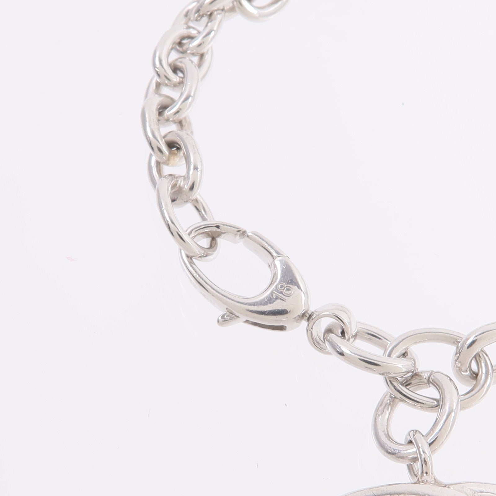 GUCCI 925純銀Interlocking G Bracelet手鏈