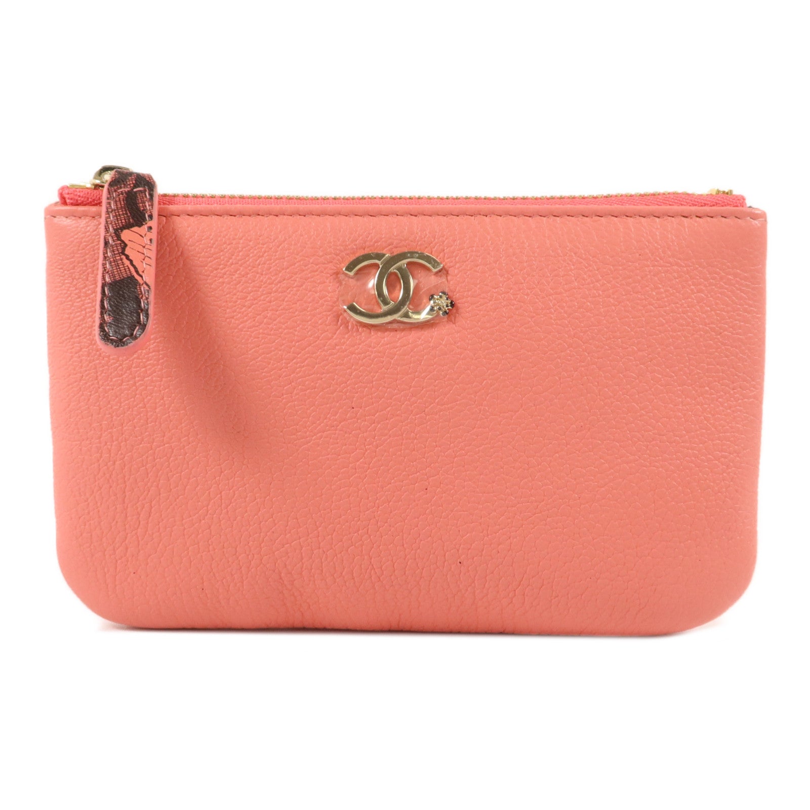 CHANEL 牛皮皮革Mini Pouch小袋