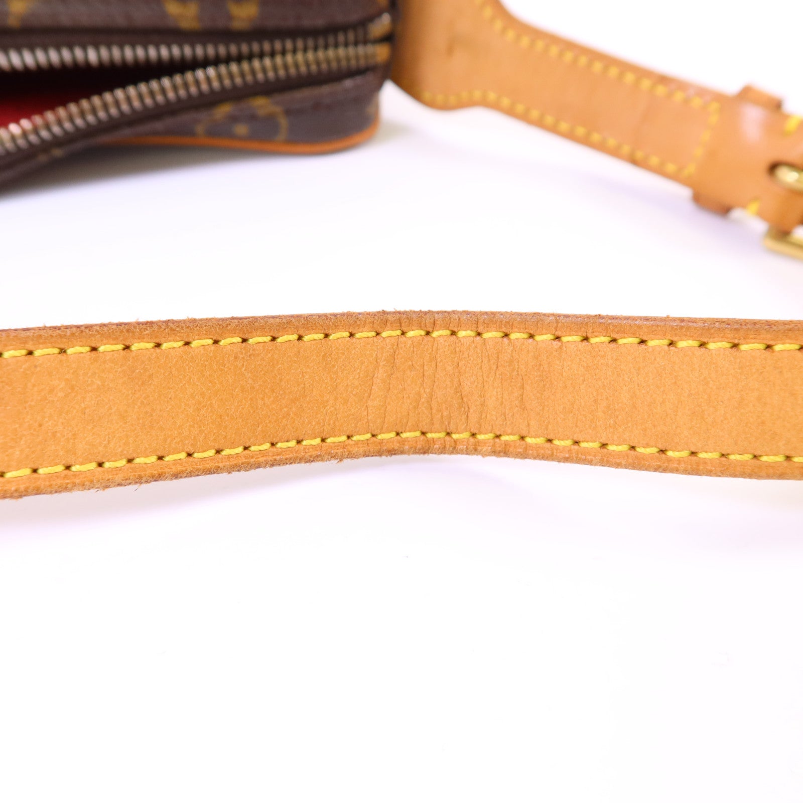 LOUIS VUITTON Monogram Pochette Croissant金扣肩背袋