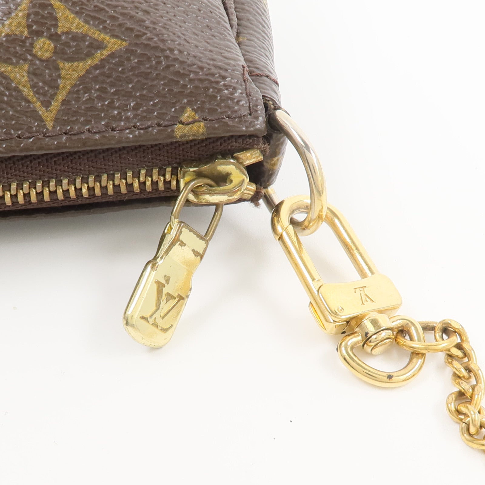 LOUIS VUITTON Monogram Mini Pochette Accessoires手挽袋