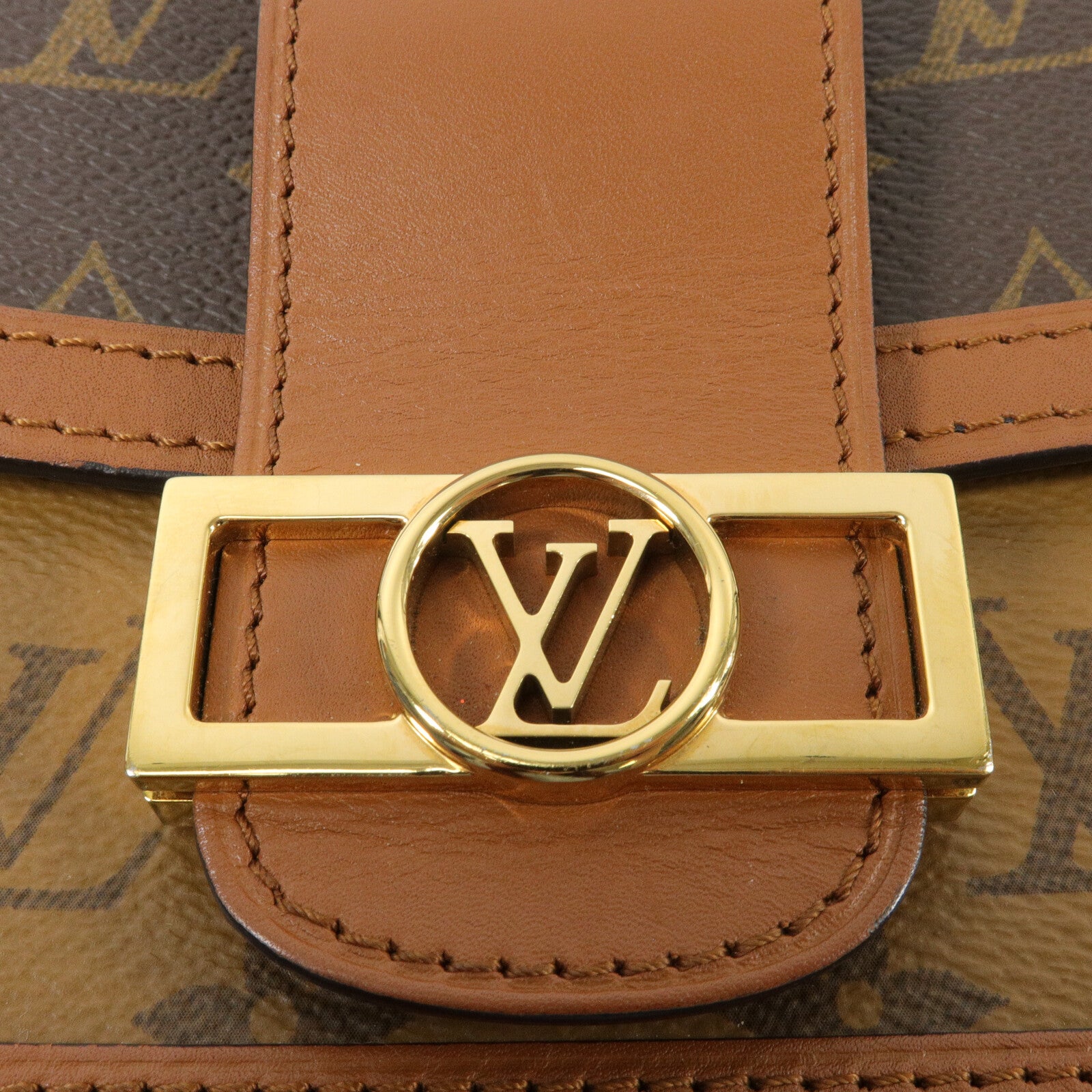 LOUIS VUITTON Monogram Reverse Dauphine肩背袋