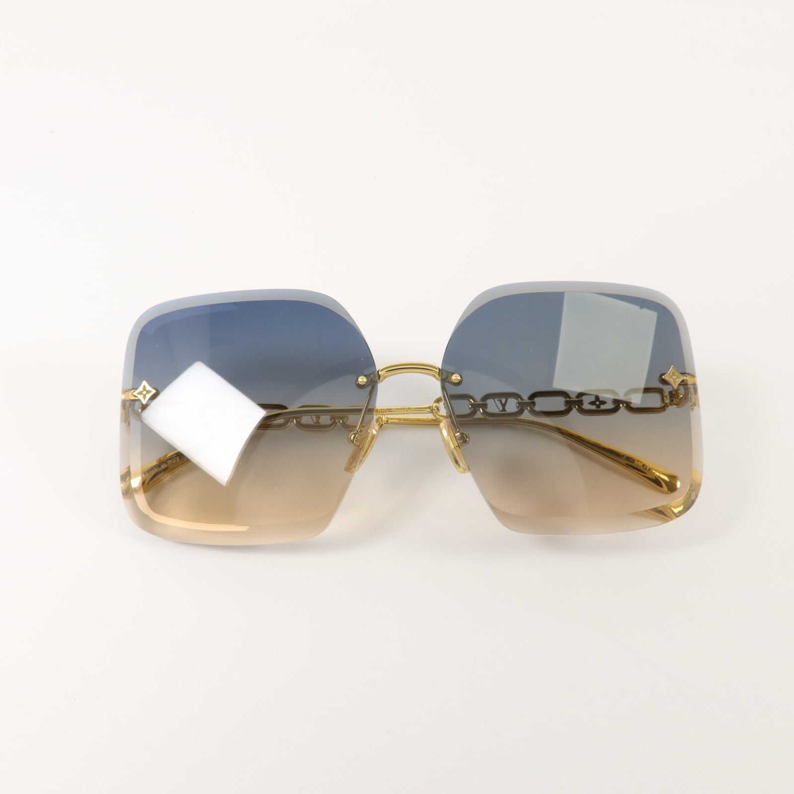 LOUIS VUITTON 金屬/PVC Jewel Square Sunglasses太陽眼鏡
