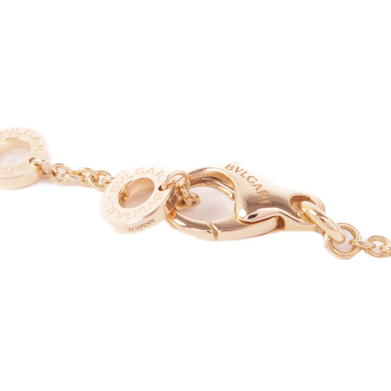 BVLGARI 18K玫瑰金Bvlgari Bvlgari 5P Diamond Necklace鑽石項鍊