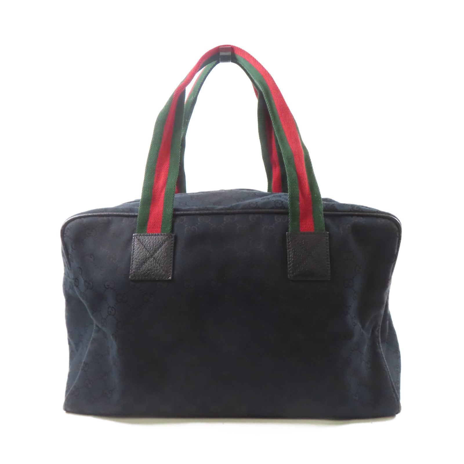 GUCCI 帆布Carry On Boston Bag手挽袋深藍色