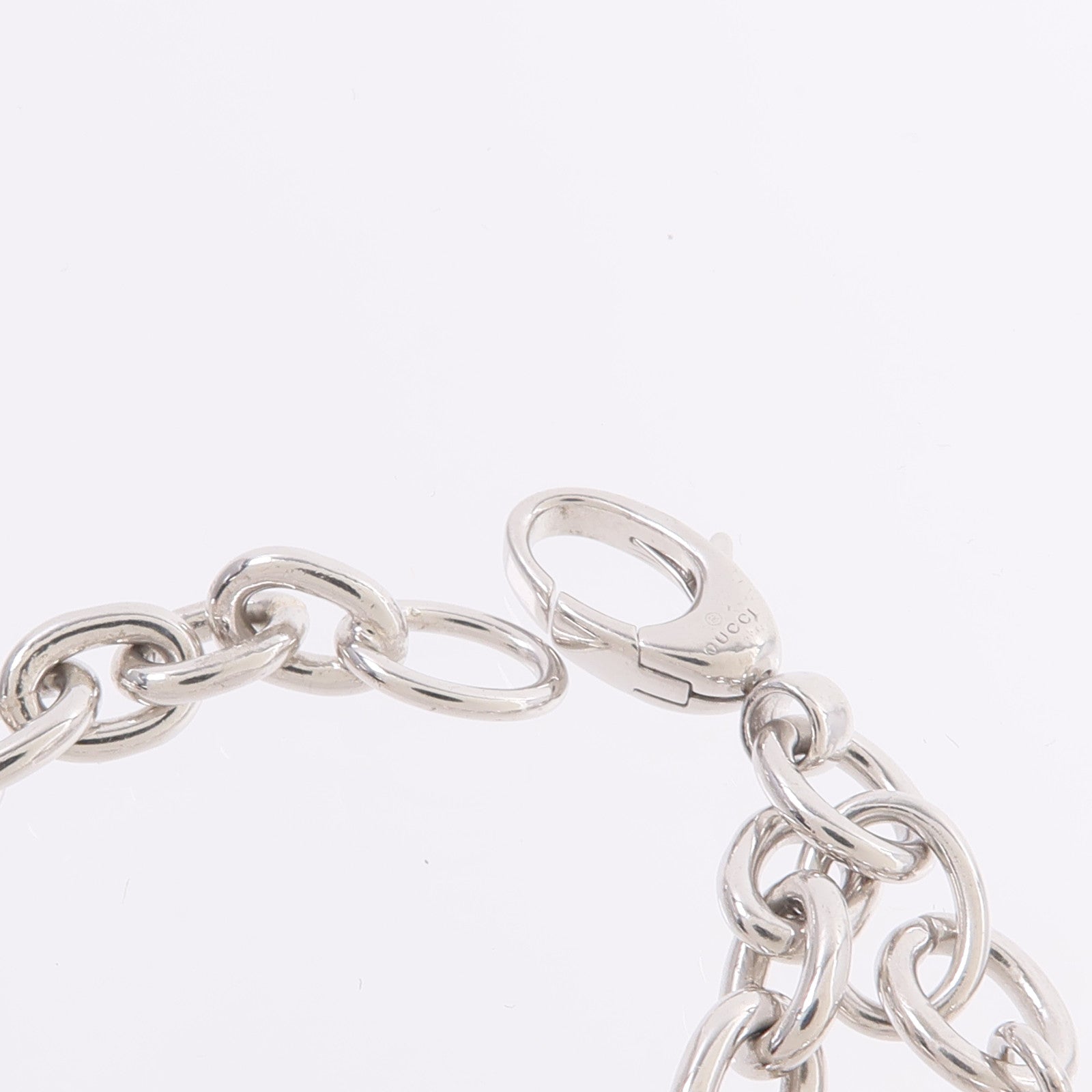 GUCCI 925純銀Interlocking G Bracelet手鏈