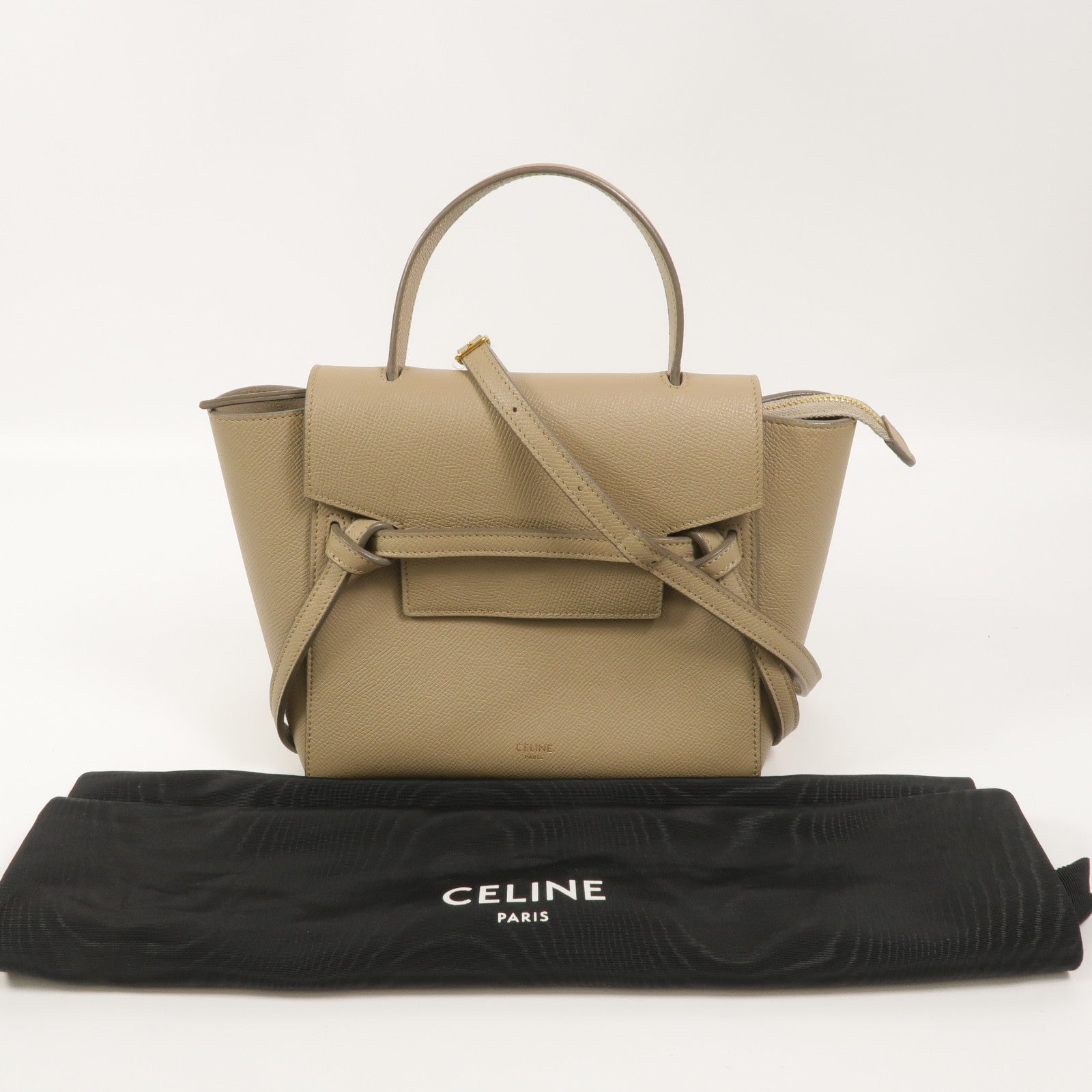 CELINE 牛皮皮革Nano Belt Bag