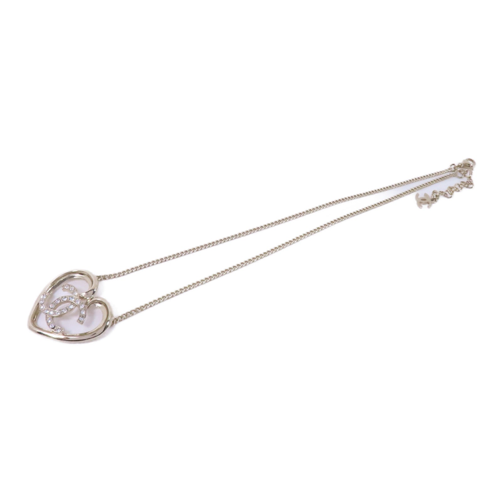 CHANEL PVC/金屬Necklace項鍊透明/金色