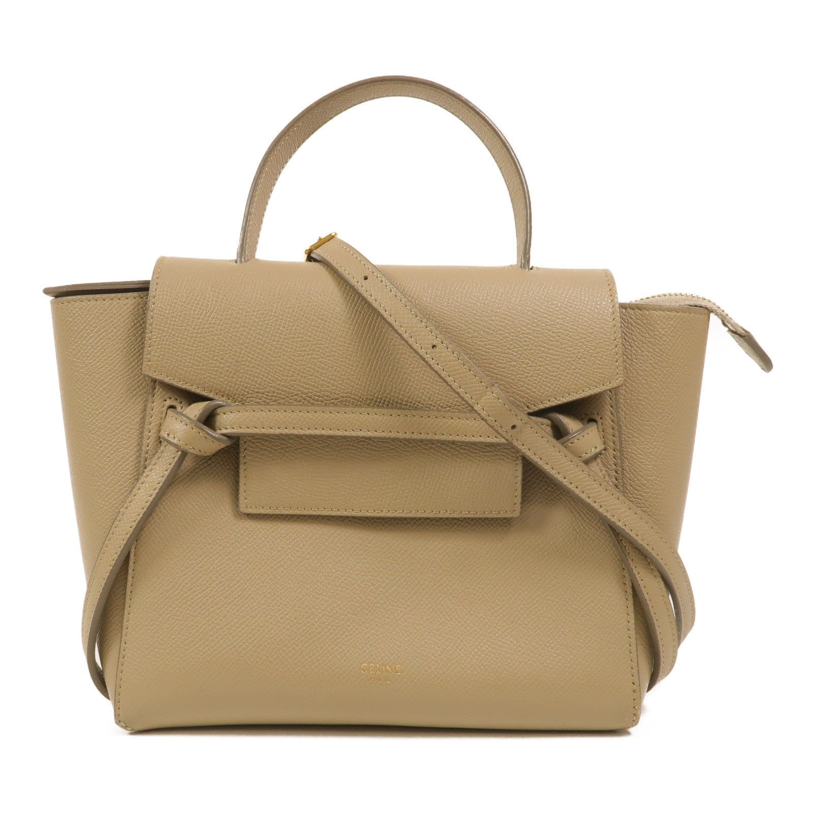 CELINE 牛皮皮革Nano Belt Bag