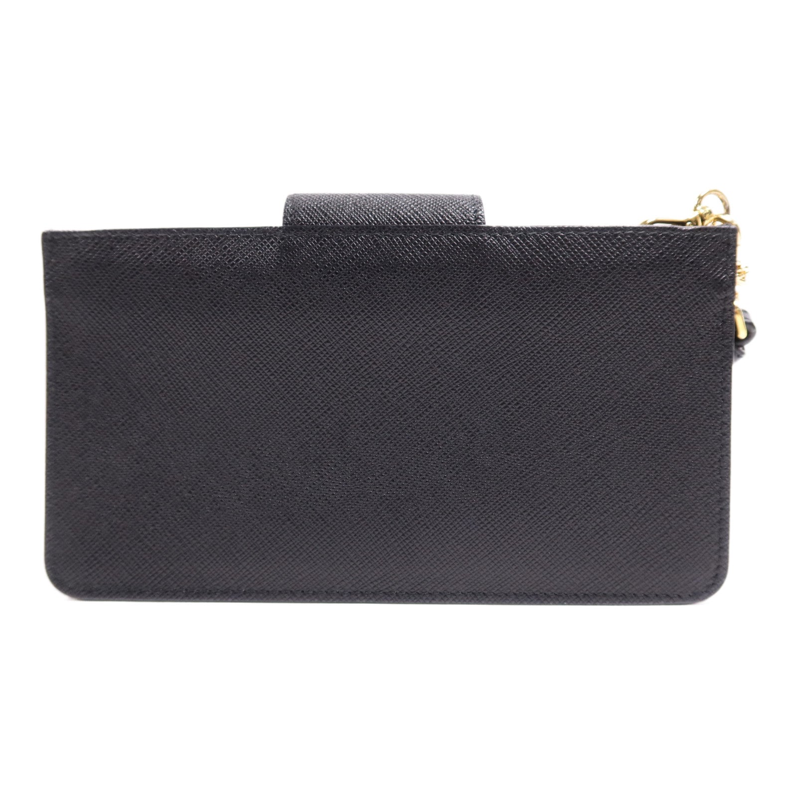 PRADA 牛皮皮革Phone Case金扣鏈帶肩背袋