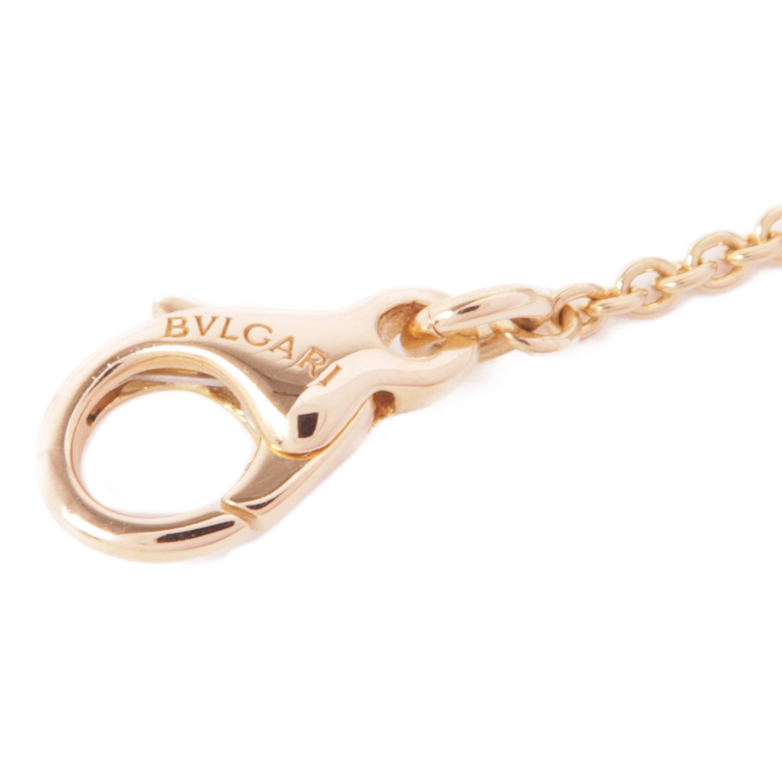 BVLGARI 18K玫瑰金Bvlgari Bvlgari 5P Diamond Necklace鑽石項鍊